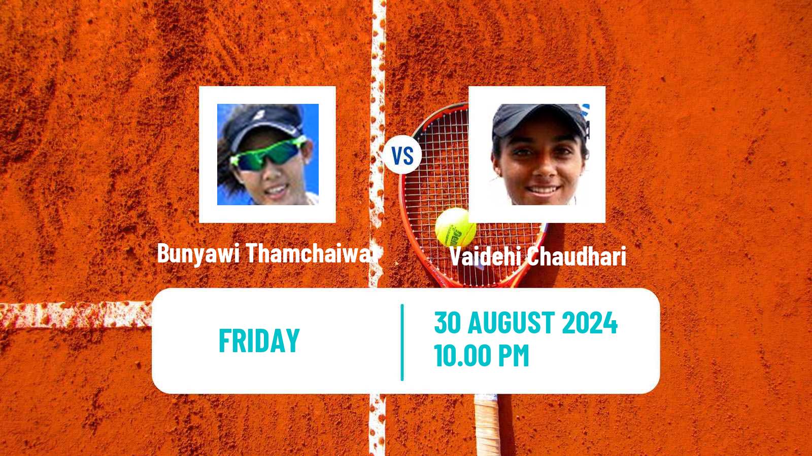 Tennis ITF W35 Nakhon Si Thammarat 3 Women Bunyawi Thamchaiwat - Vaidehi Chaudhari