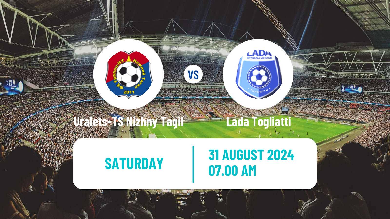 Soccer  FNL 2 Division B Group 4 Uralets-TS Nizhny Tagil - Lada Togliatti