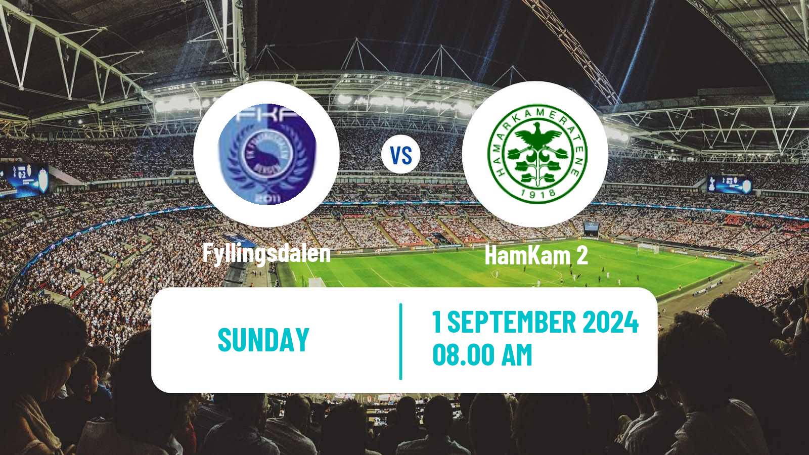 Soccer Norwegian Division 3 - Group 6 Fyllingsdalen - HamKam 2