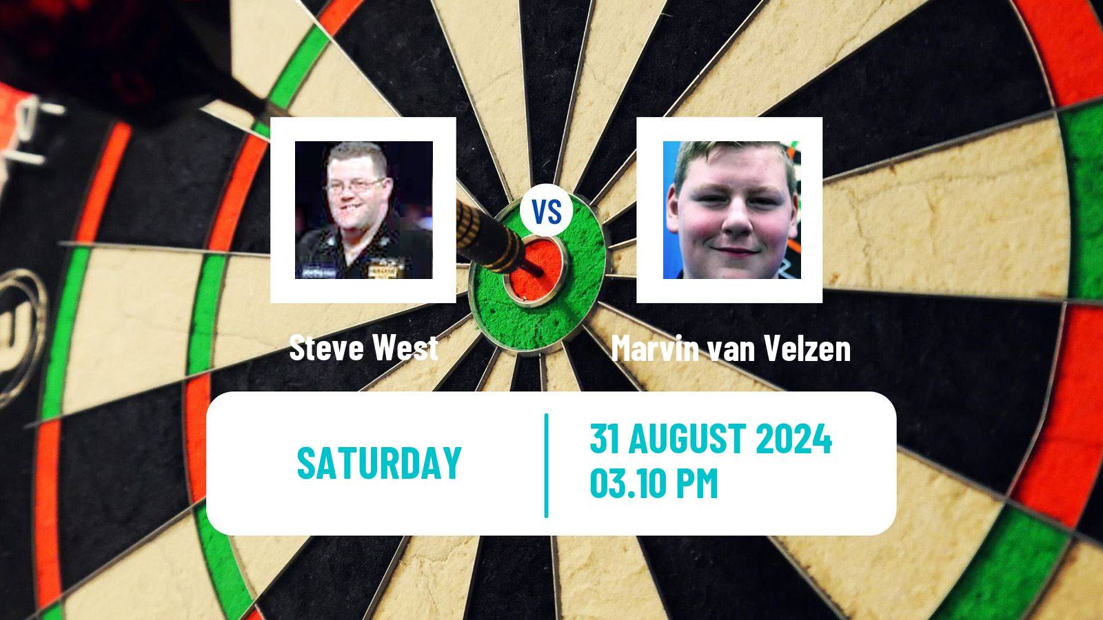 Darts Modus Super Series Steve West - Marvin van Velzen