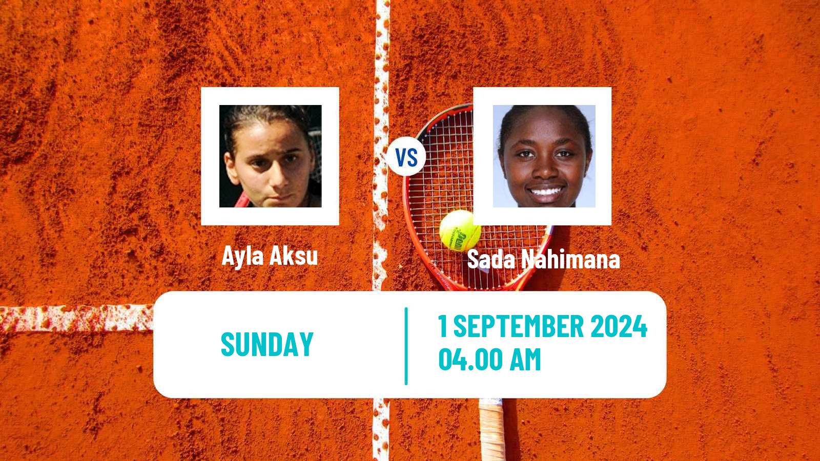 Tennis ITF W35 Collonge Bellerive Women Ayla Aksu - Sada Nahimana