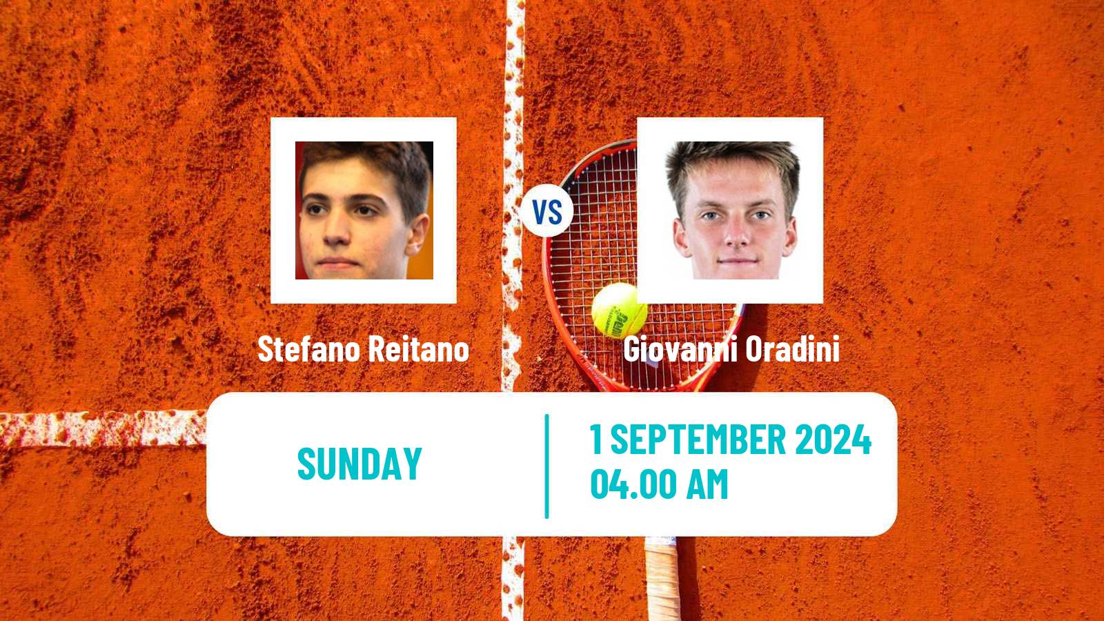 Tennis Genova Challenger Men 2024 Stefano Reitano - Giovanni Oradini