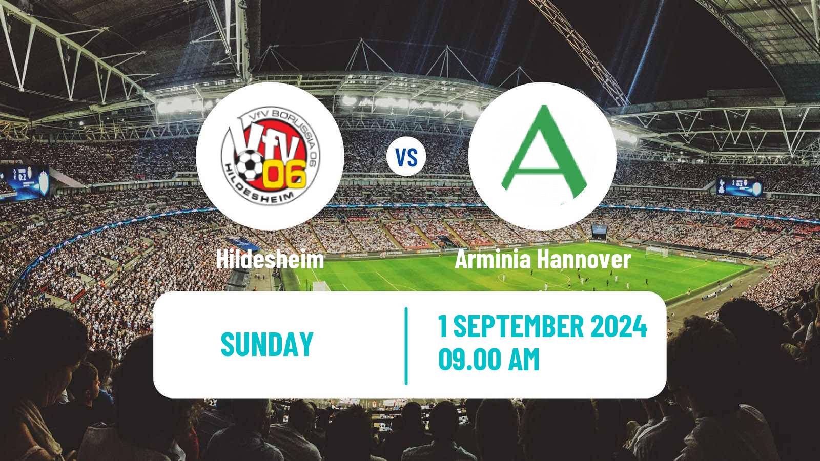 Soccer German Oberliga Niedersachsen Hildesheim - Arminia Hannover