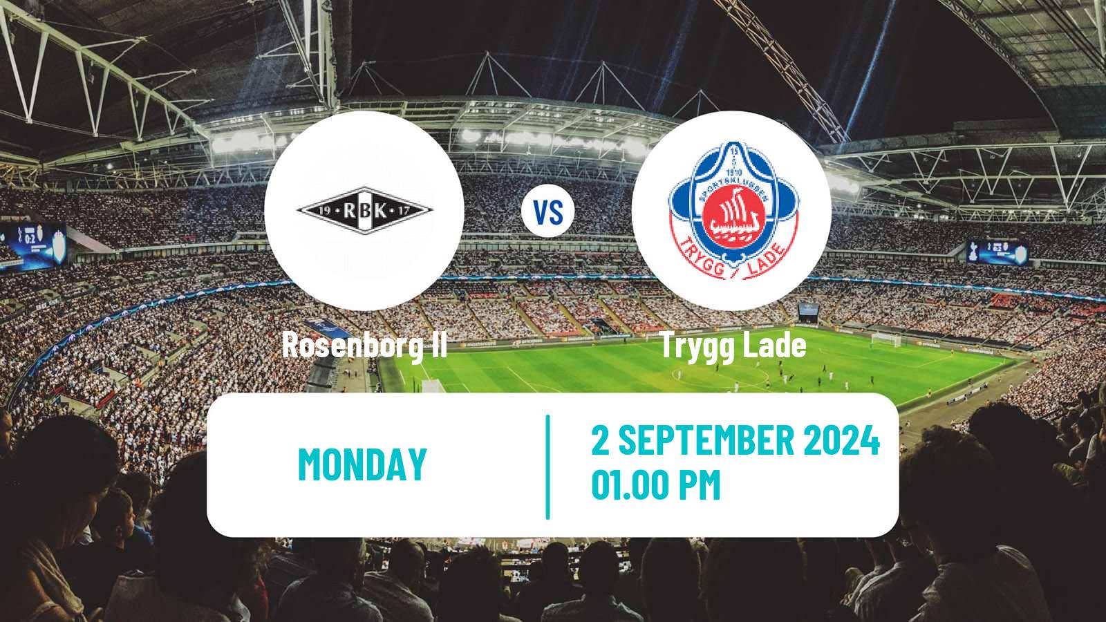 Soccer Norwegian Division 3 - Group 4 Rosenborg II - Trygg Lade