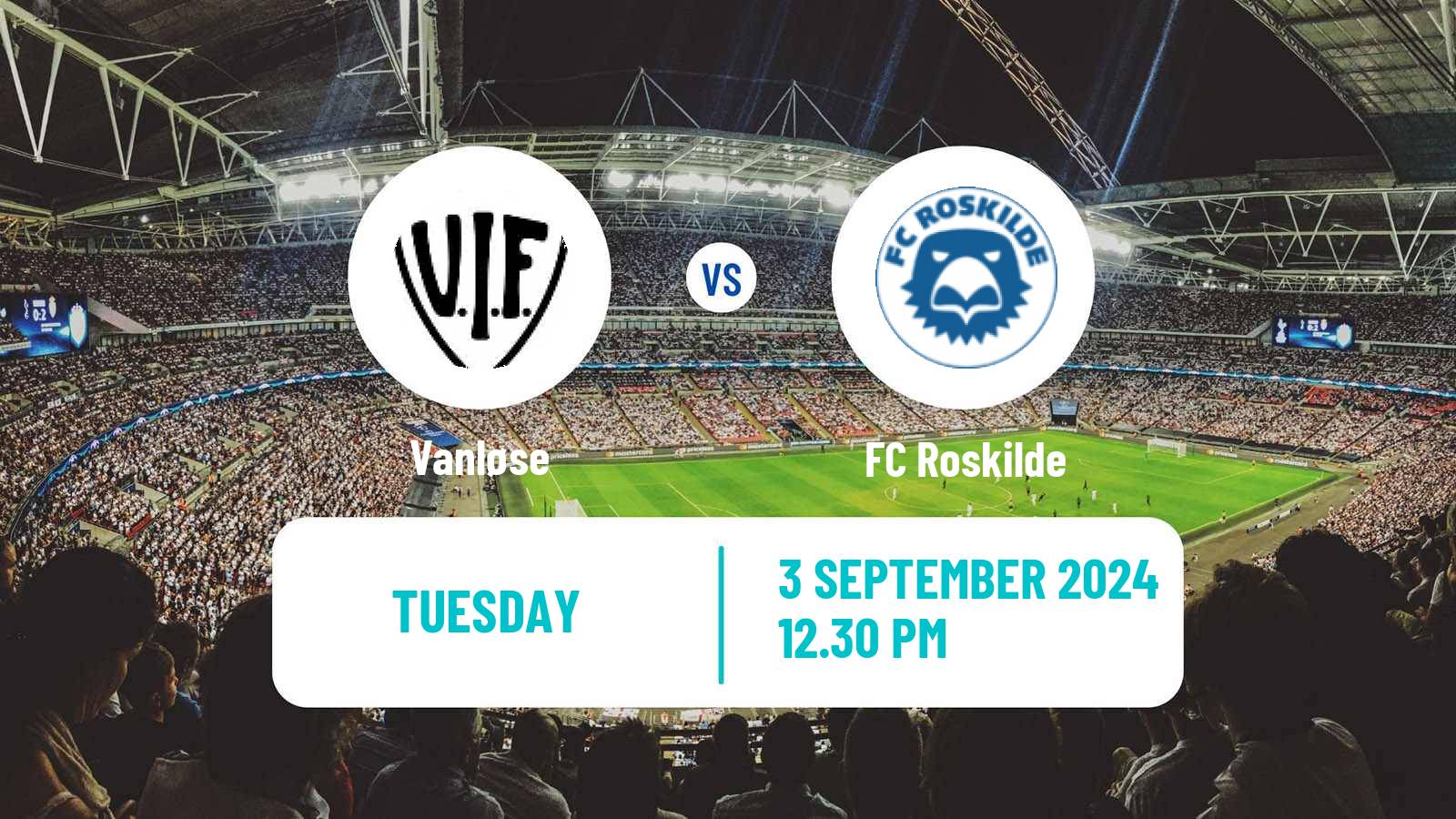 Football Danish Landspokal Cup Vanløse - Roskilde