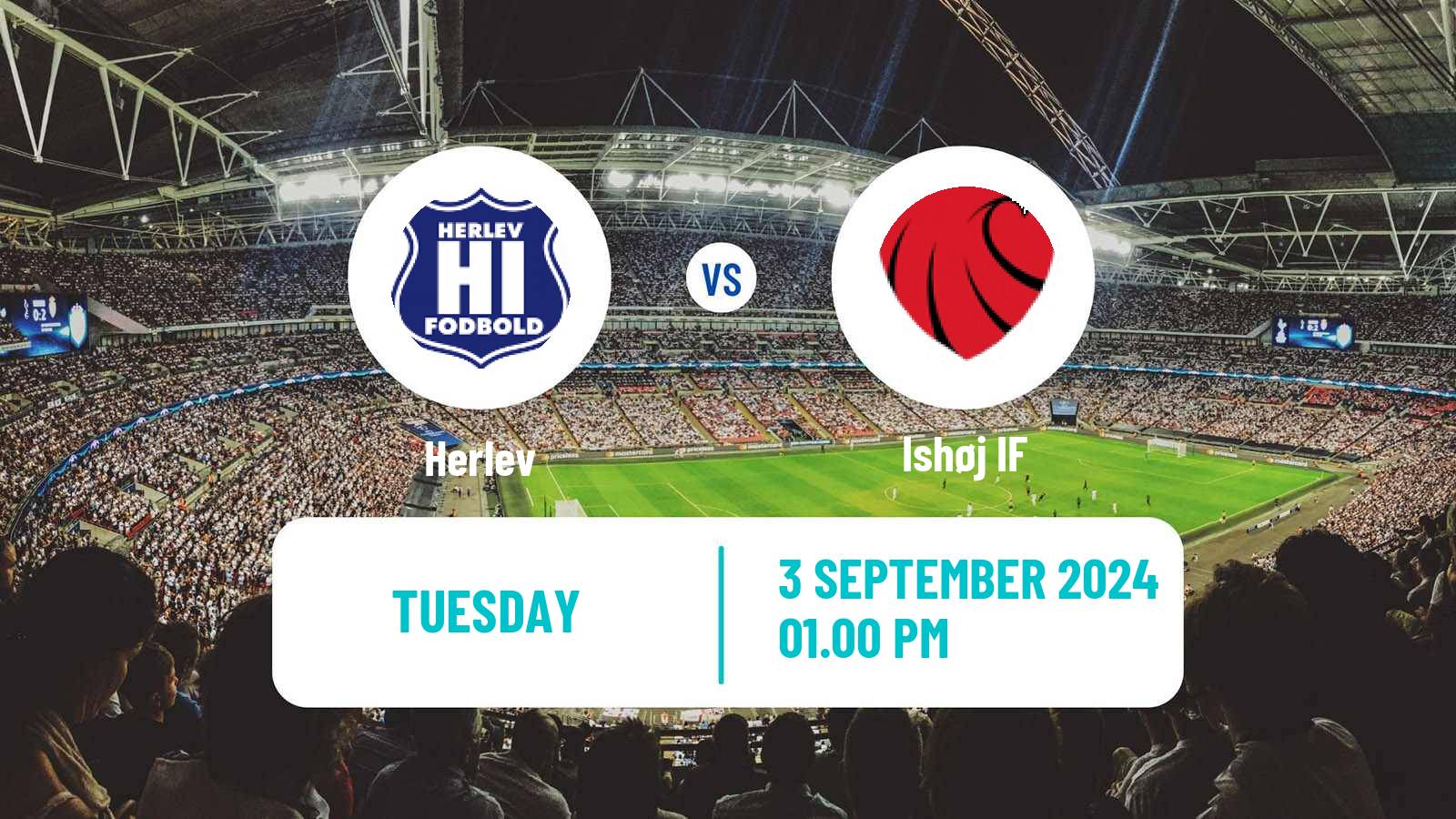 Soccer Danish Landspokal Cup Herlev - Ishøj IF