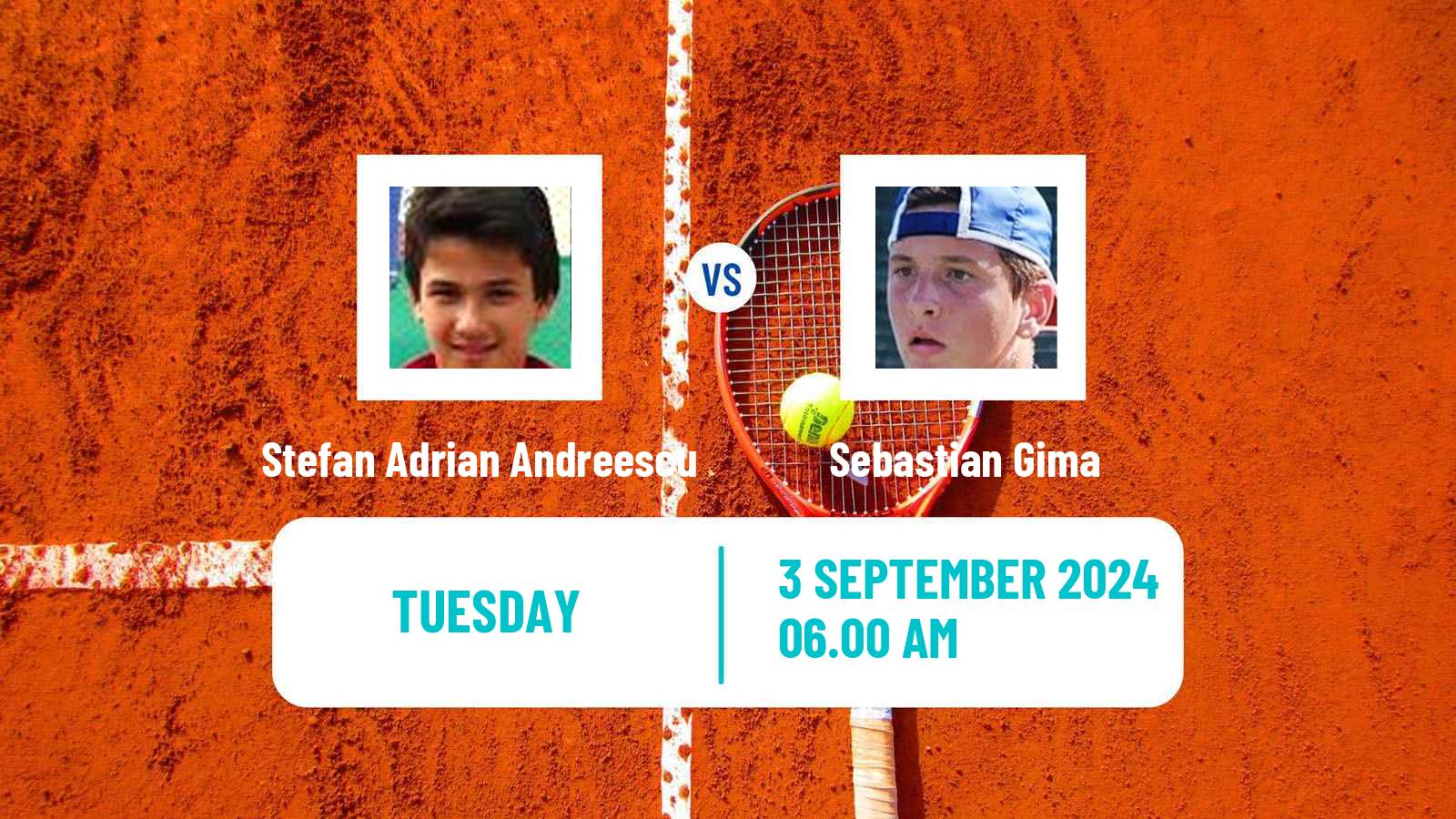 Tennis ITF M15 Constanta 2 Men Stefan Adrian Andreescu - Sebastian Gima