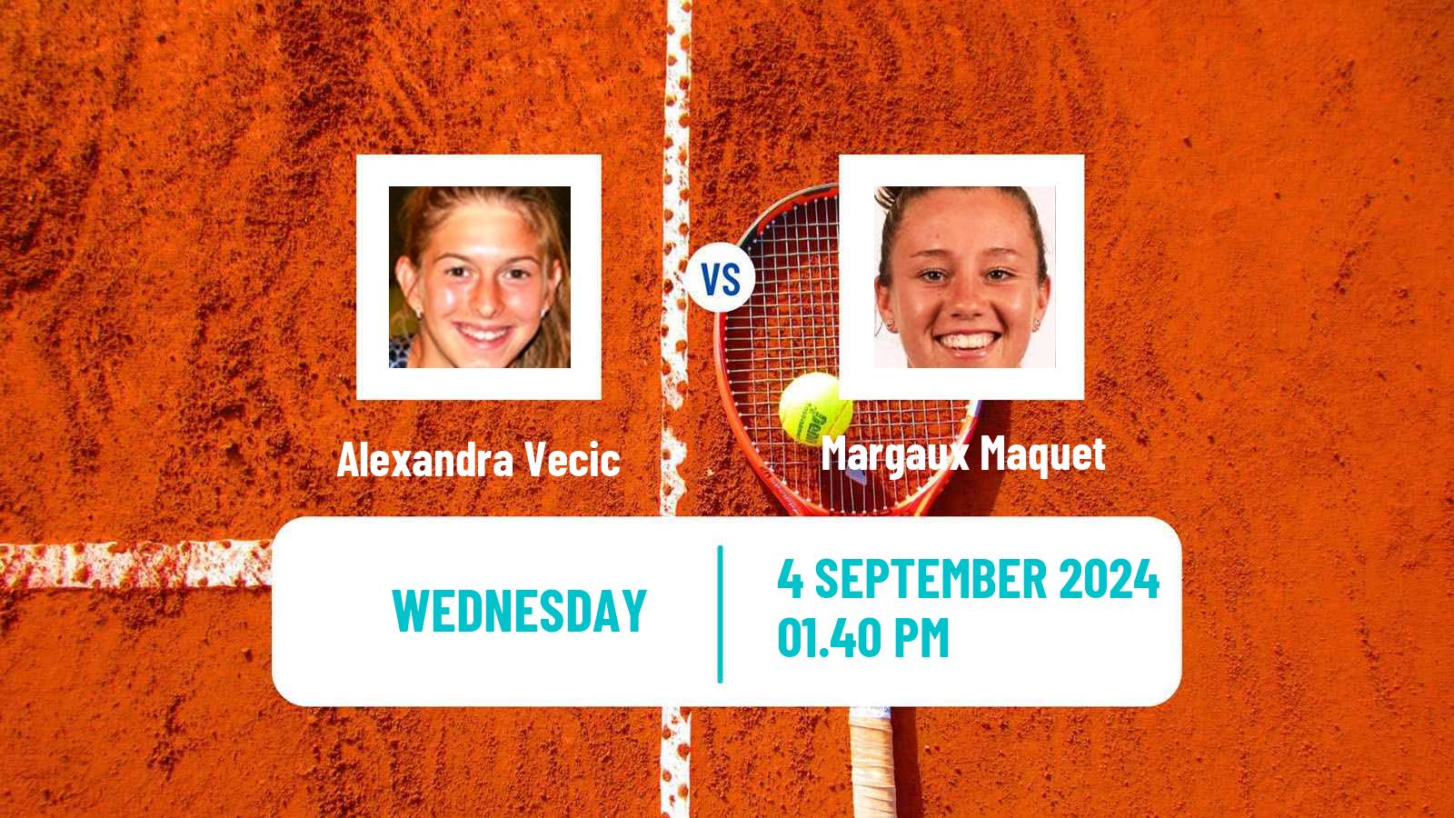 Tennis ITF W35 Punta Cana Women Alexandra Vecic - Margaux Maquet