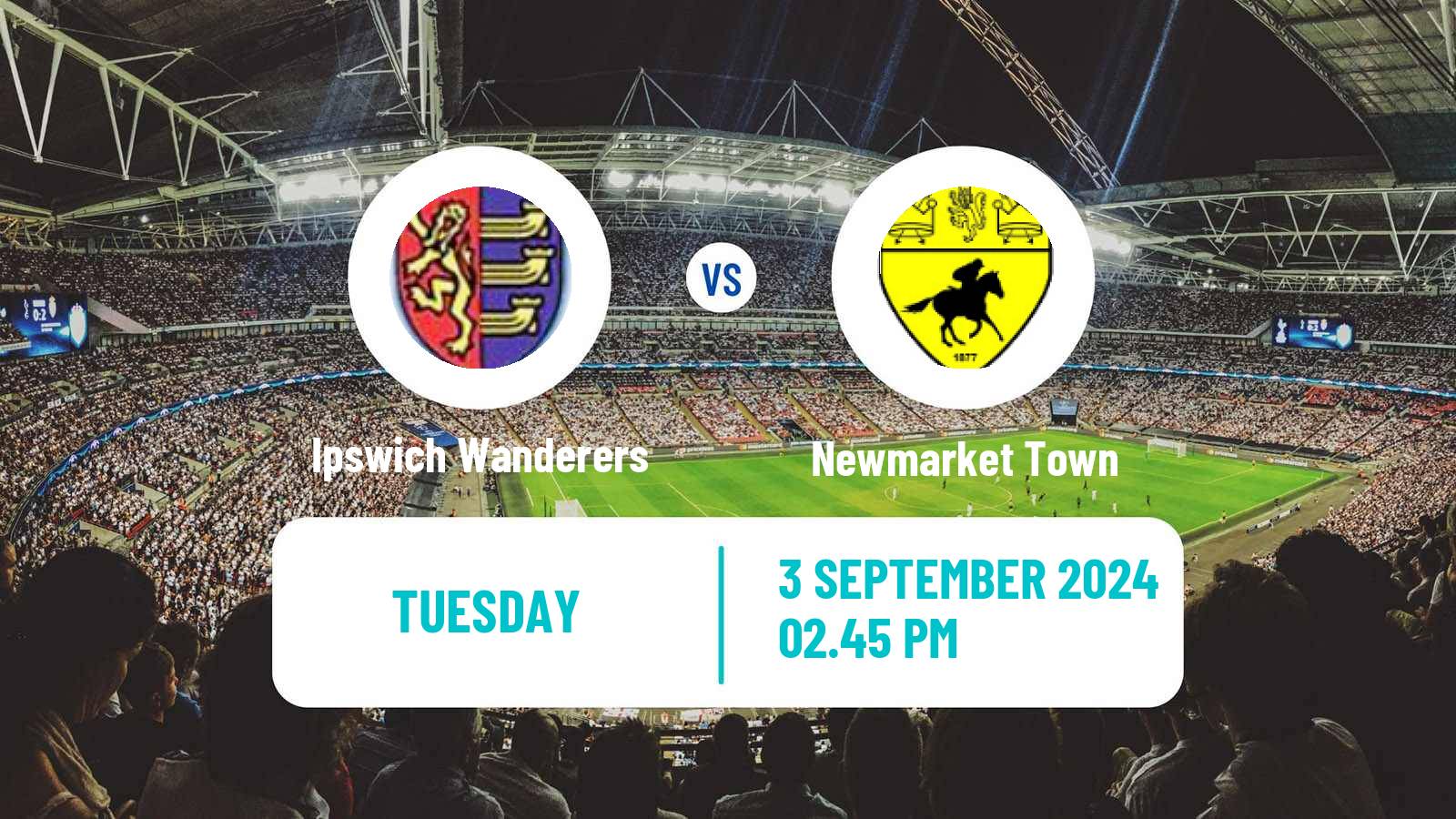 Soccer English FA Cup Ipswich Wanderers - Newmarket Town