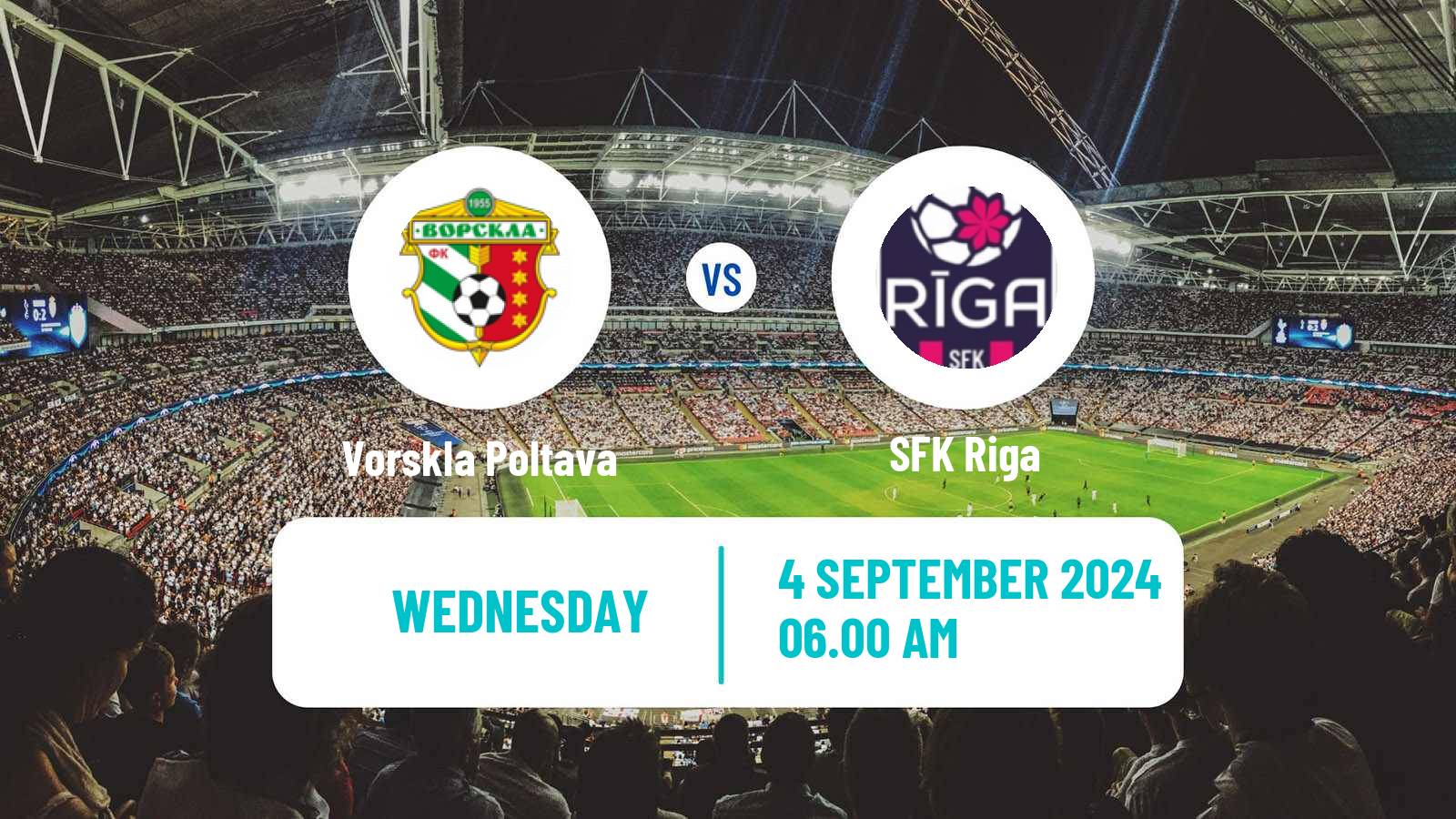 Soccer UEFA Champions League Women Vorskla Poltava - RFS
