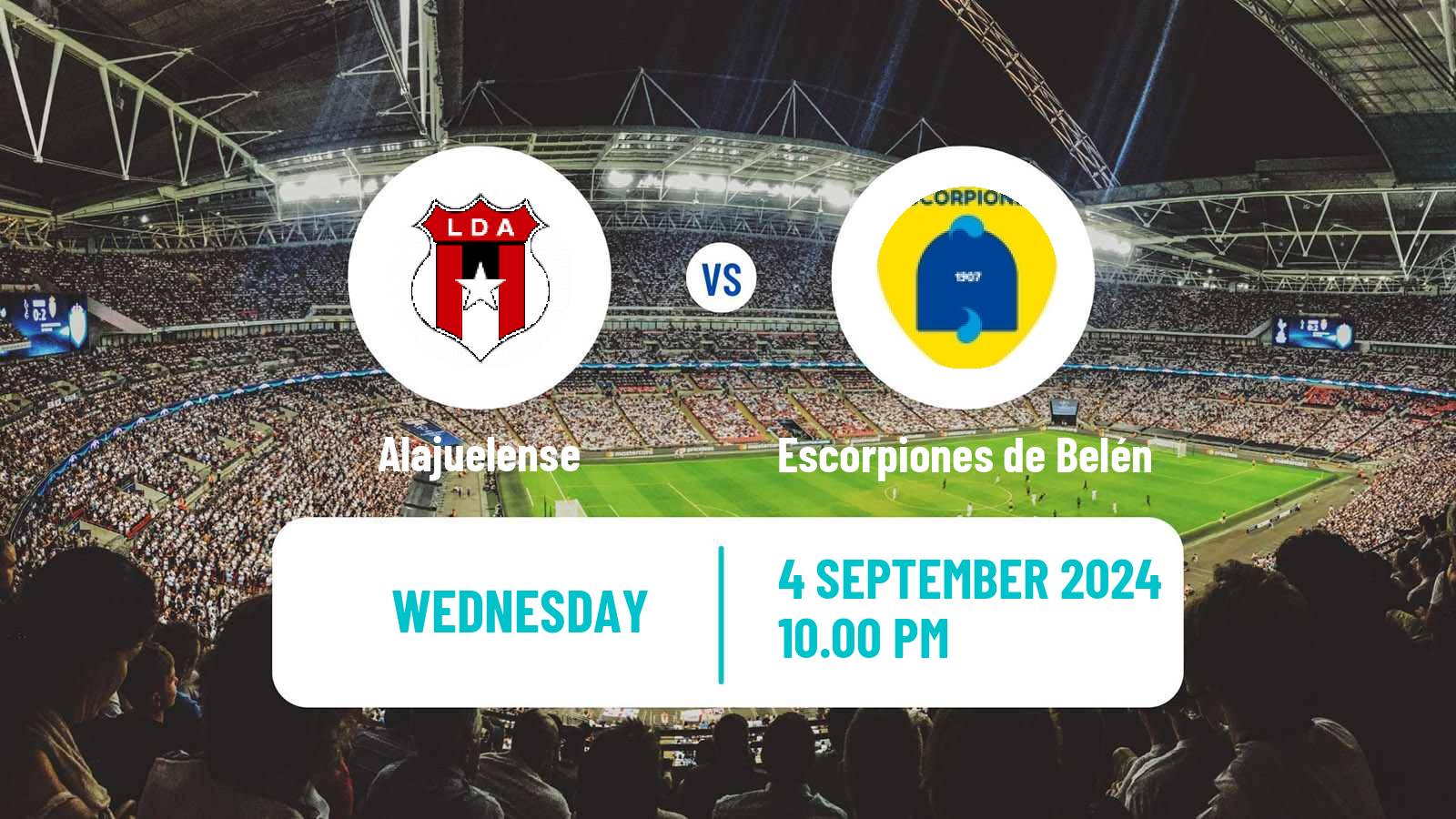 Football Costa Rican Copa Alajuelense - Escorpiones de Belén