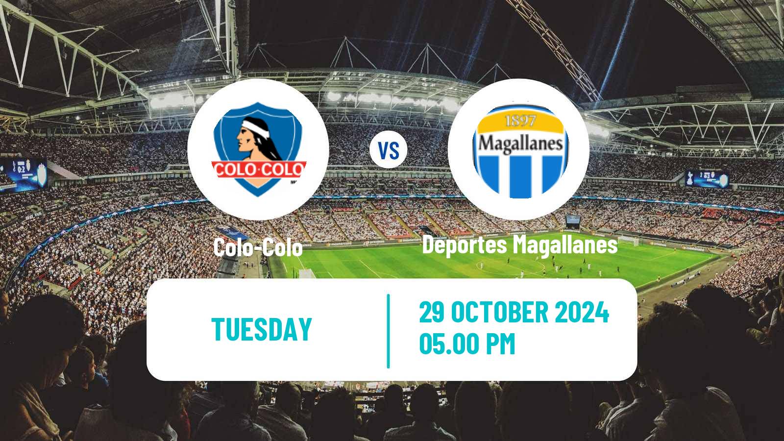 Soccer Chilean Cup Colo-Colo - Deportes Magallanes
