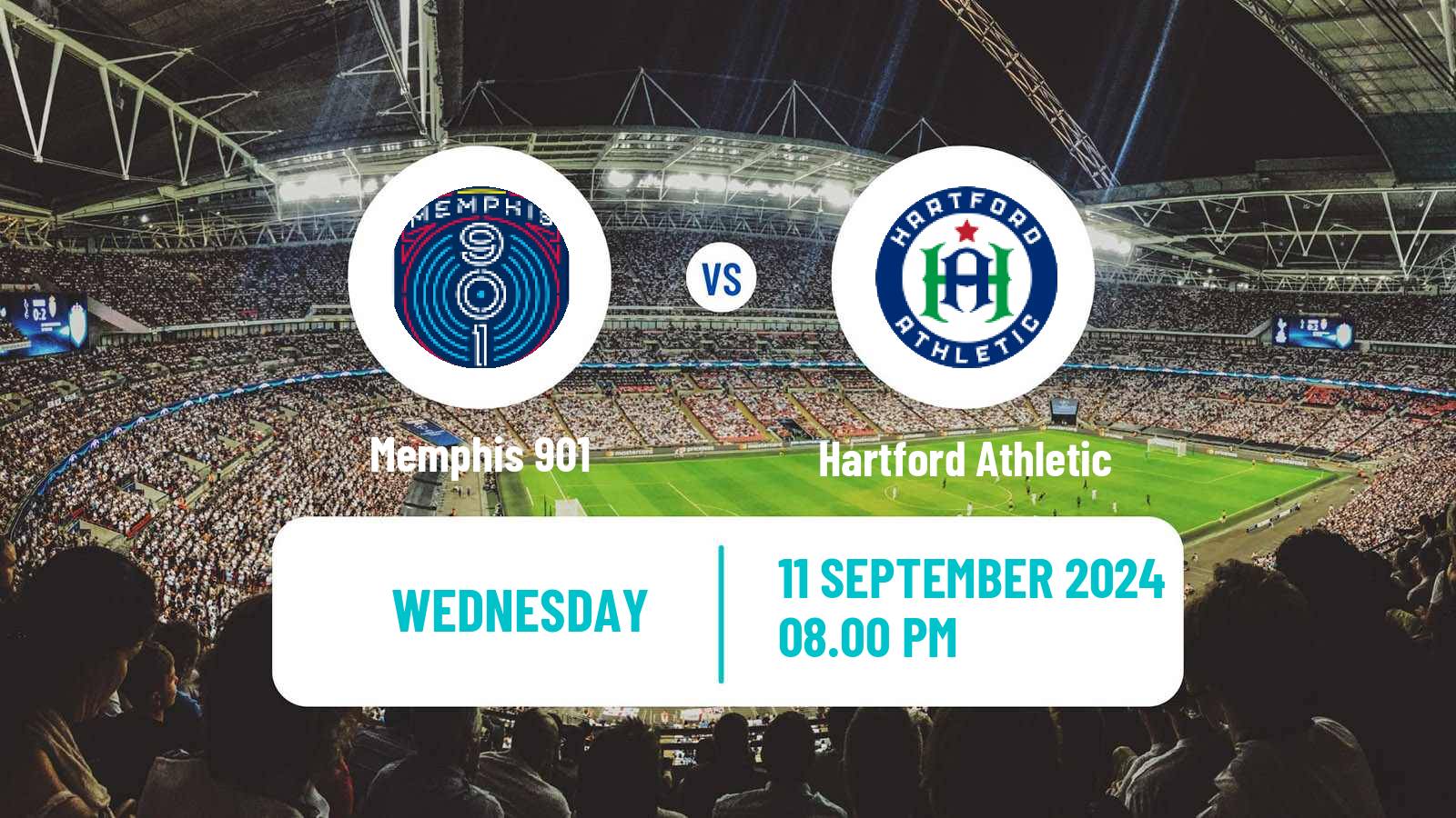 Soccer USL Championship Memphis 901 - Hartford Athletic