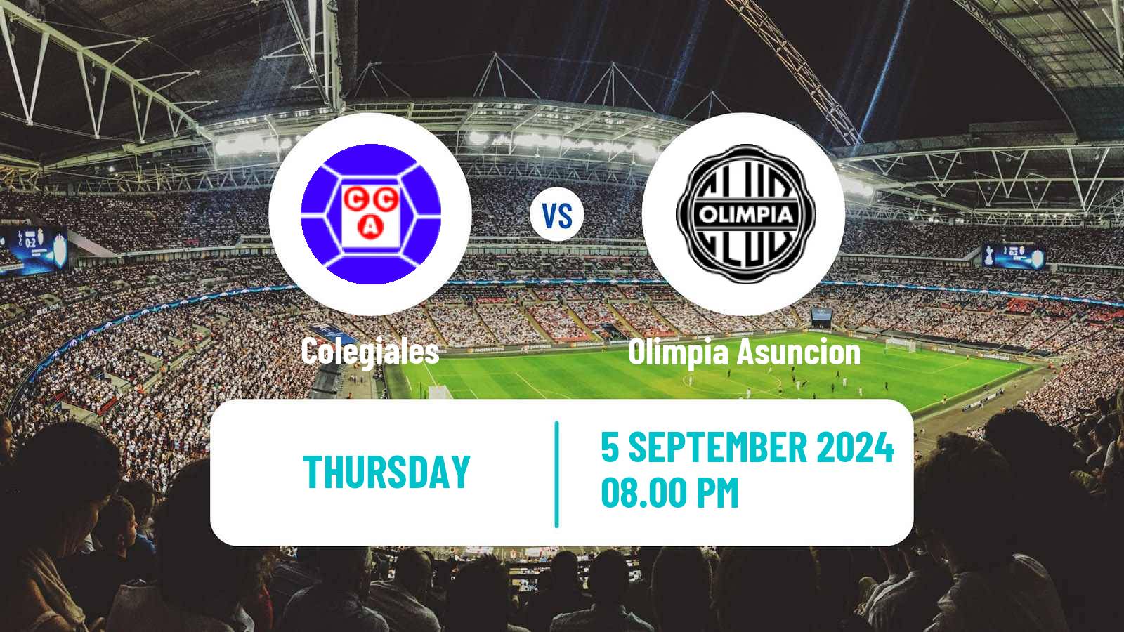 Football Copa Paraguay Colegiales - Olimpia Asuncion