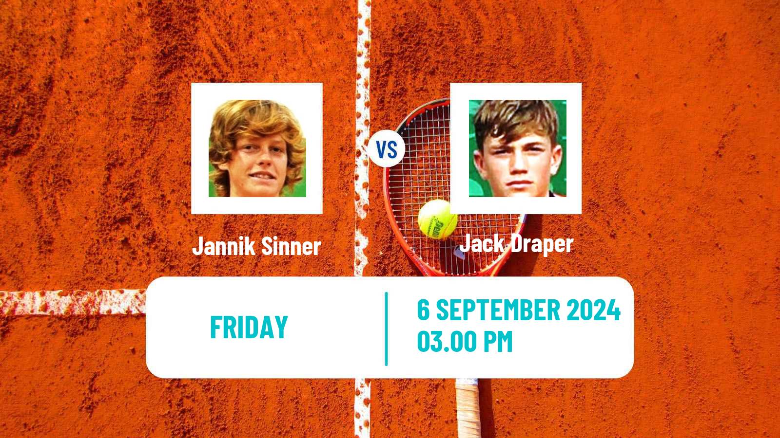 Tennis ATP US Open Jannik Sinner - Jack Draper