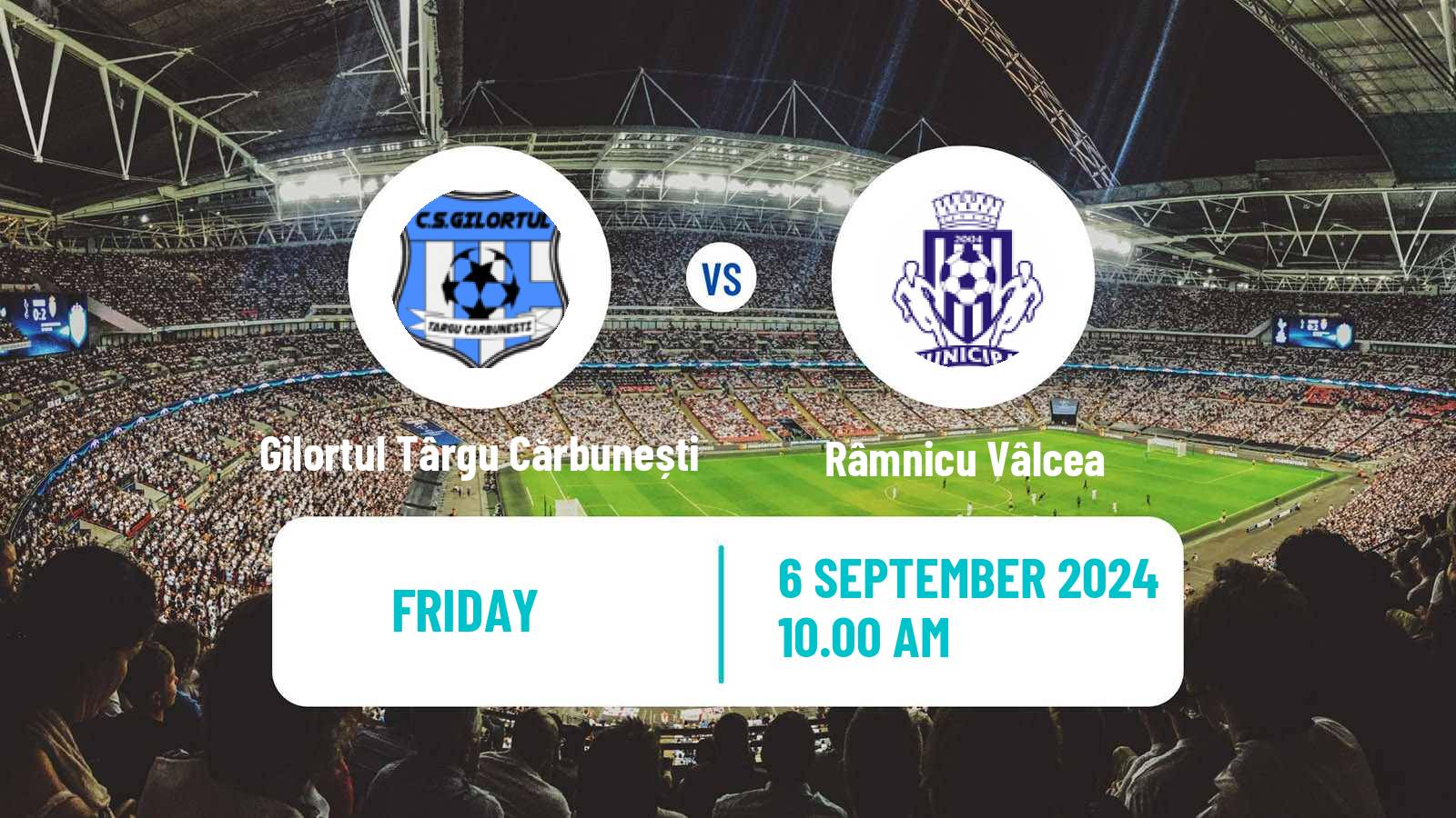 Football Romanian Liga 3 - Seria 8 Gilortul Târgu Cărbunești - Râmnicu Vâlcea