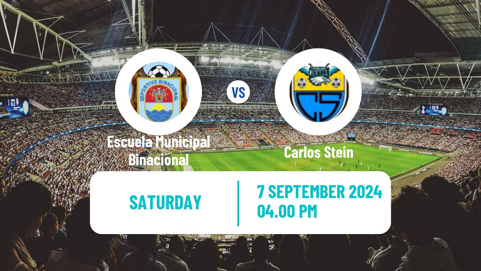 Soccer Peruvian Liga 2 Escuela Municipal Binacional - Carlos Stein