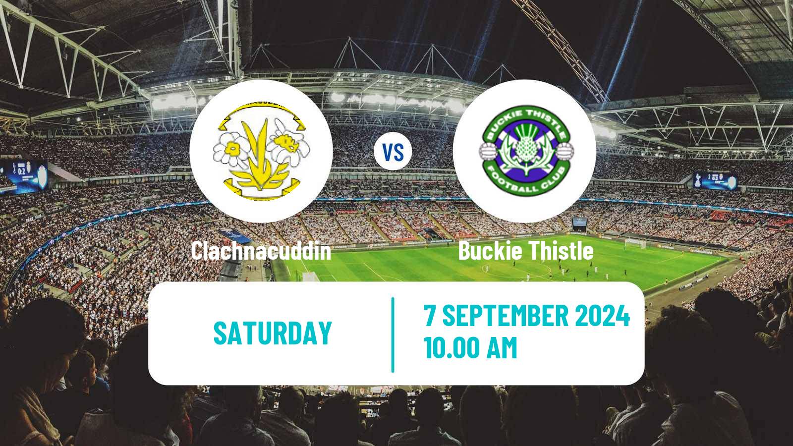 Football Scottish Highland League Clachnacuddin - Buckie Thistle