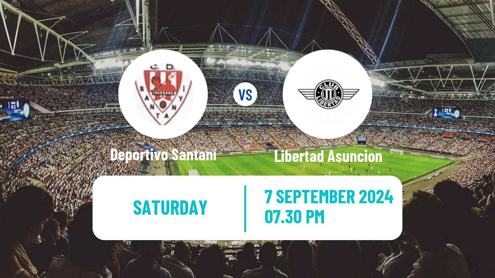 Football Copa Paraguay Deportivo Santaní - Libertad Asuncion