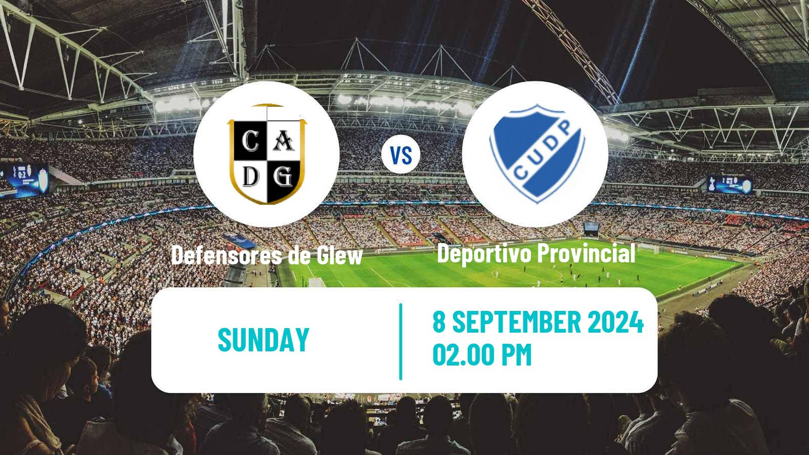 Football Argentinian Torneo Promocional Amateur Defensores de Glew - Deportivo Provincial