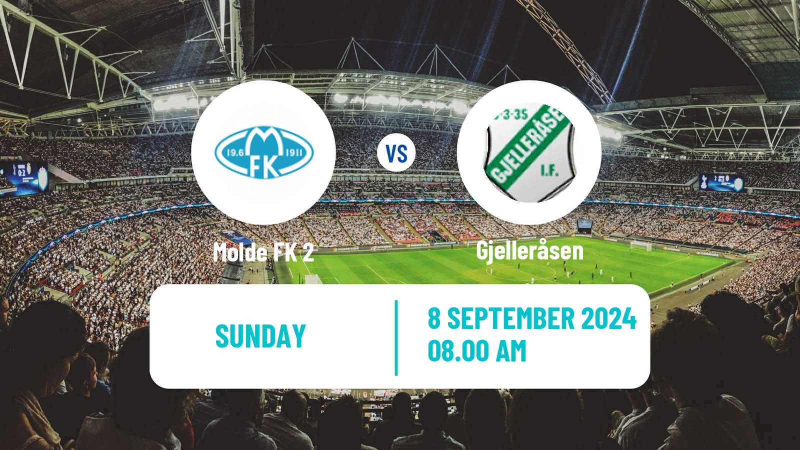 Soccer Norwegian Division 3 - Group 5 Molde 2 - Gjelleråsen