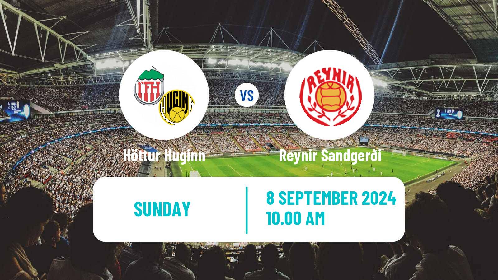 Soccer Icelandic Division 2 Höttur Huginn - Reynir Sandgerði