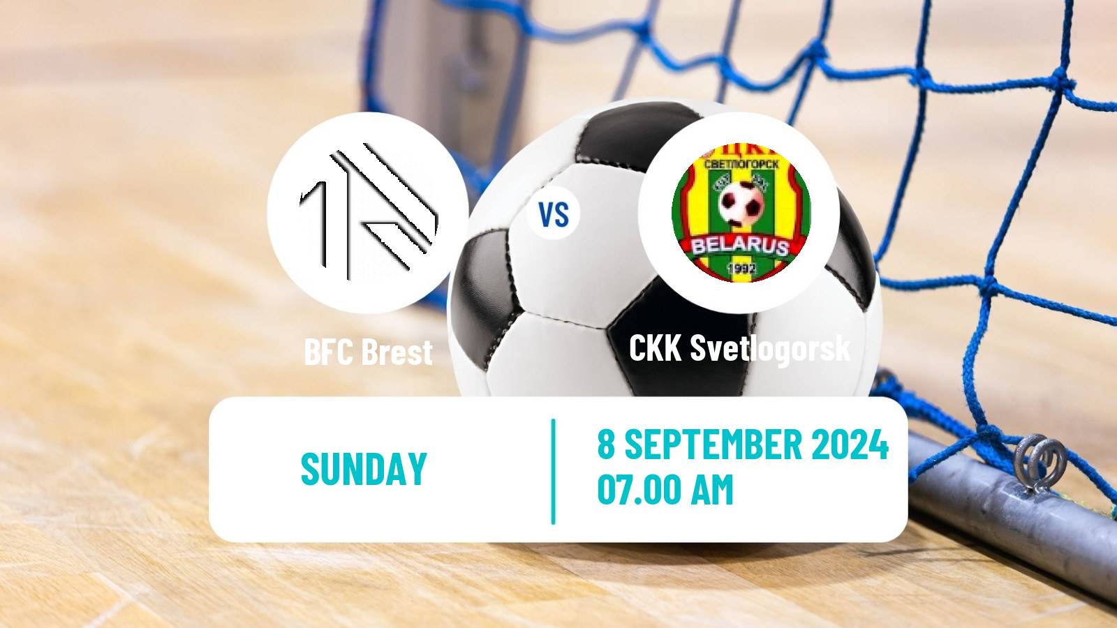 Futsal Belarusian Premier League Futsal Brest - CKK Svetlogorsk