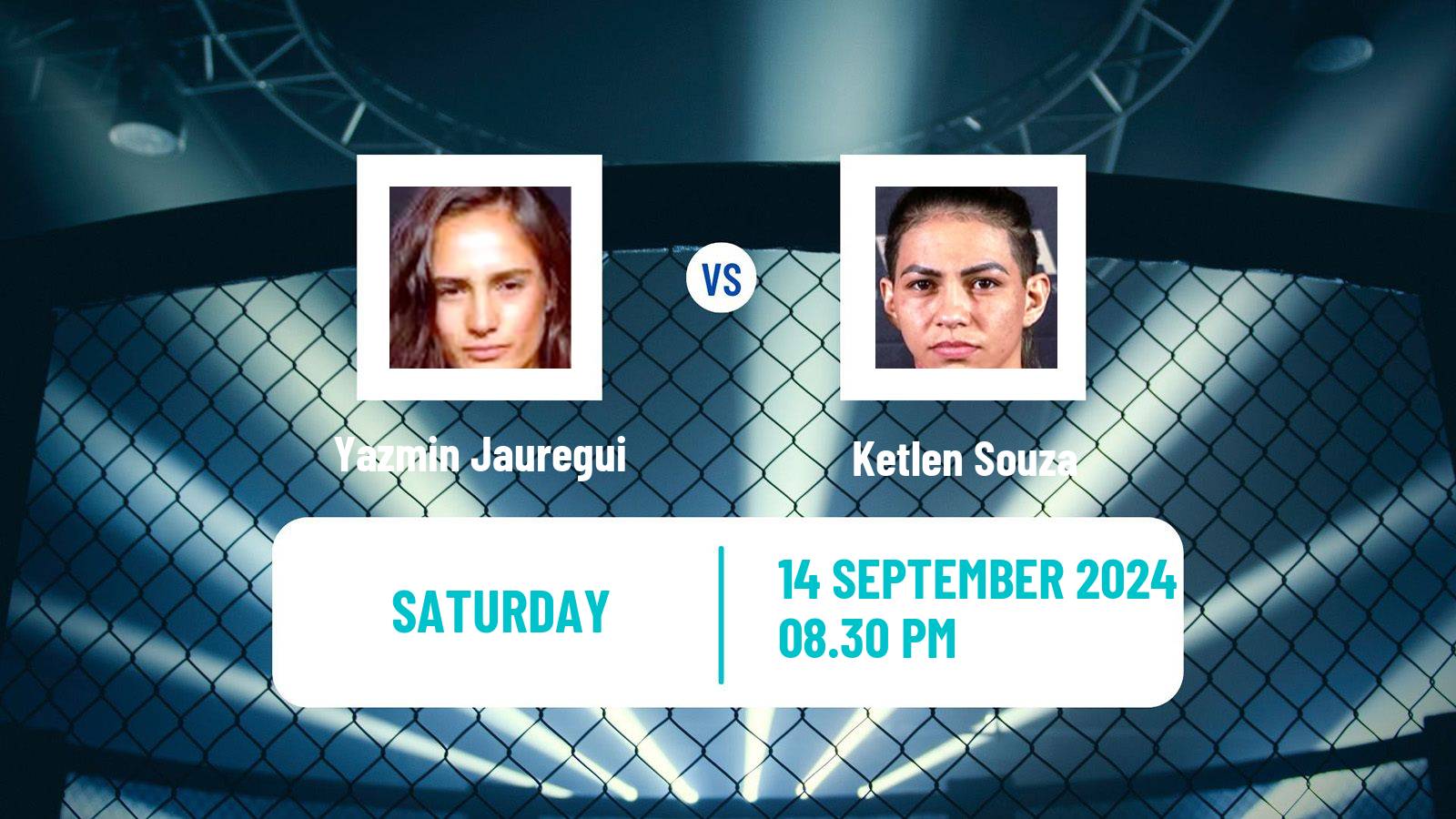 MMA Strawweight UFC Women Yazmin Jauregui - Ketlen Souza
