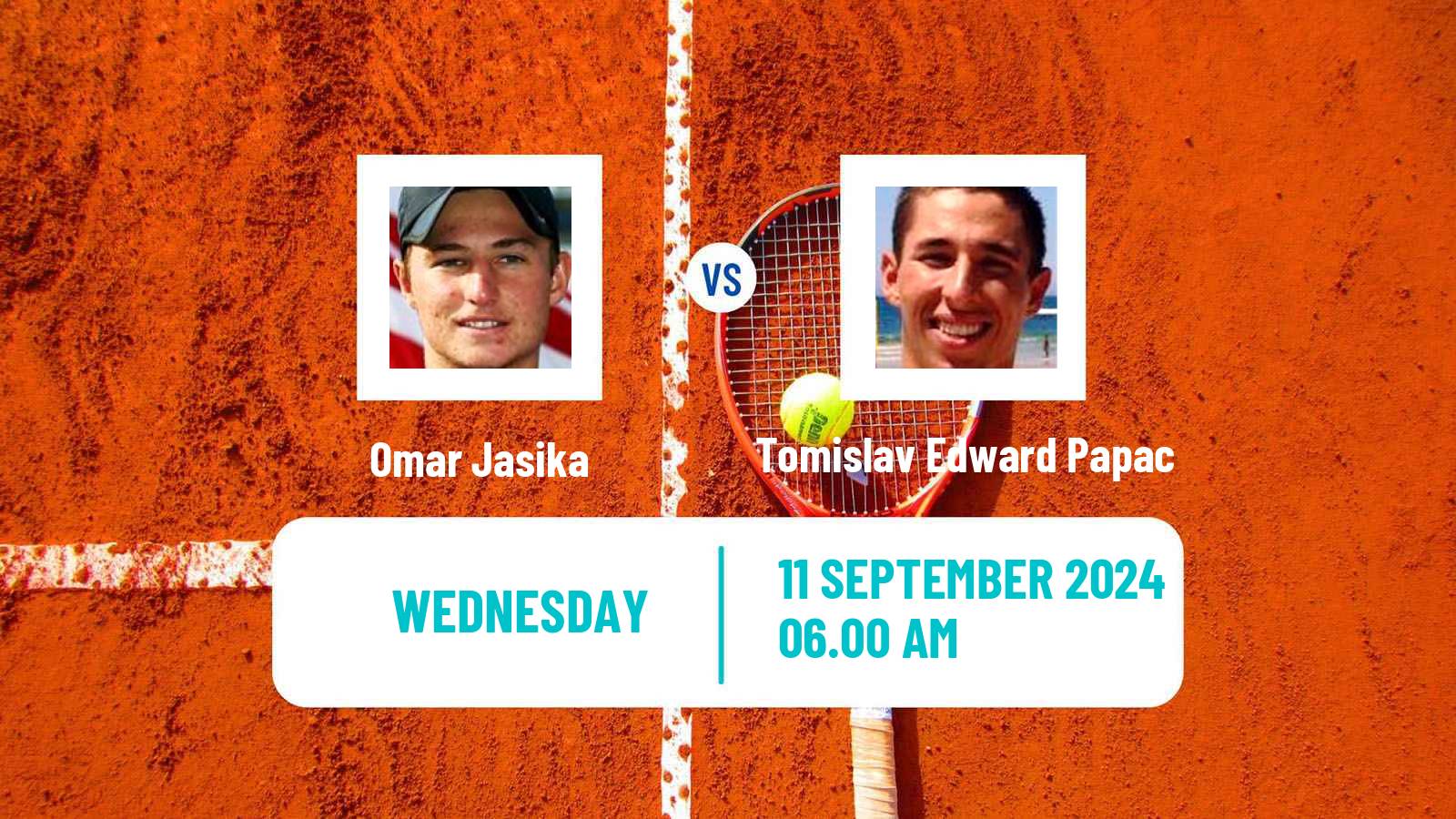 Tennis ITF M25 Darwin Men 2024 Omar Jasika - Tomislav Edward Papac