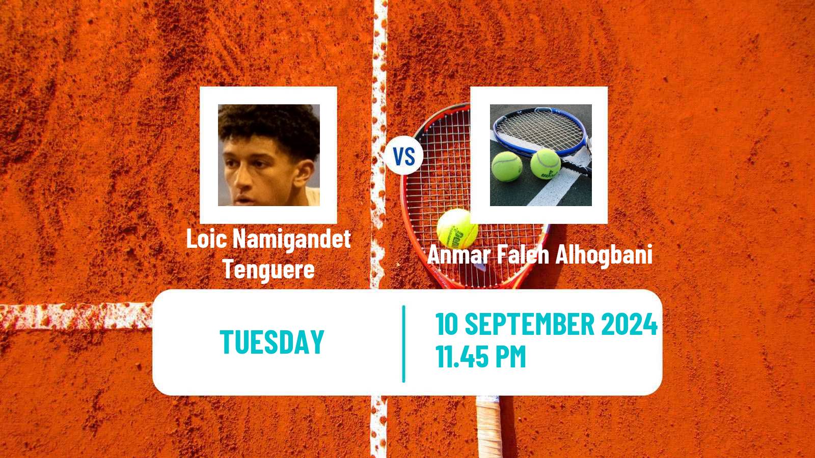 Tennis ITF M15 Singapore Men Loic Namigandet Tenguere - Anmar Faleh Alhogbani