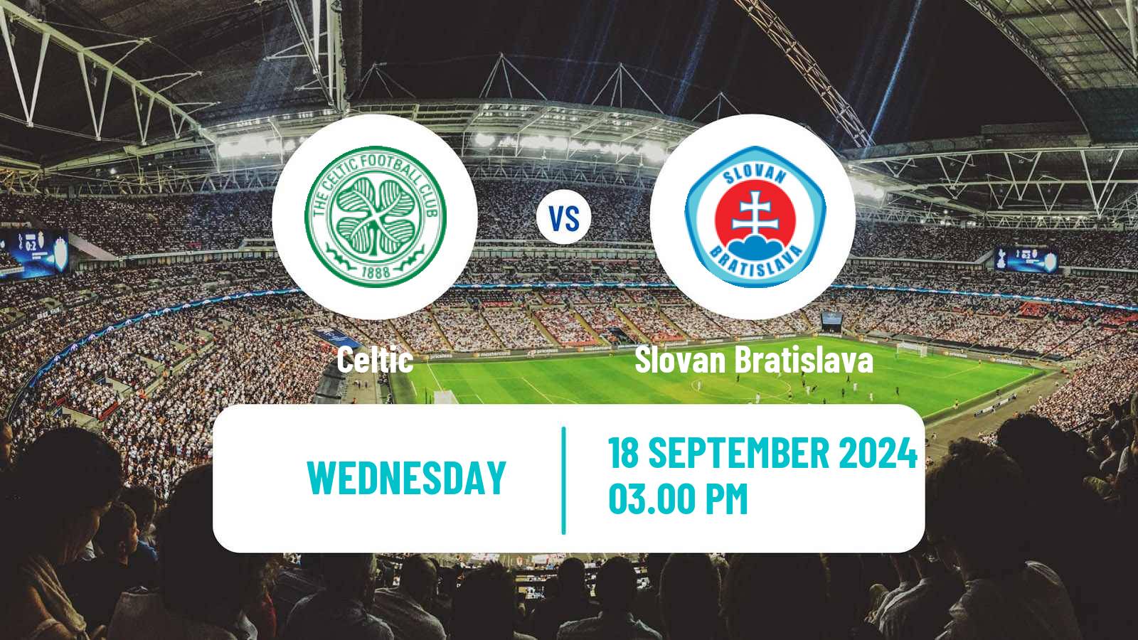 Soccer UEFA Champions League Celtic - Slovan Bratislava