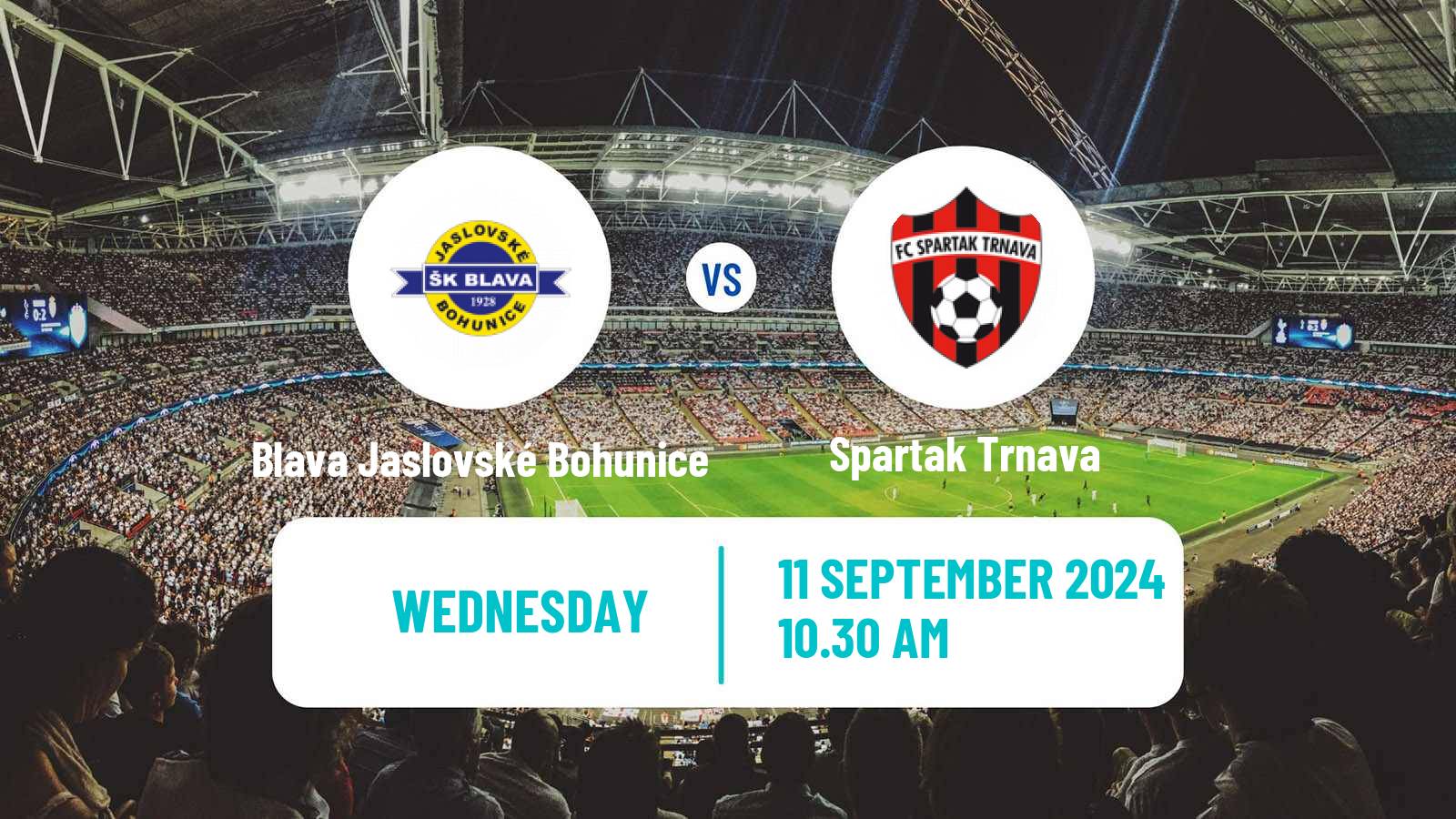 Soccer Slovak Cup Blava Jaslovské Bohunice - Spartak Trnava