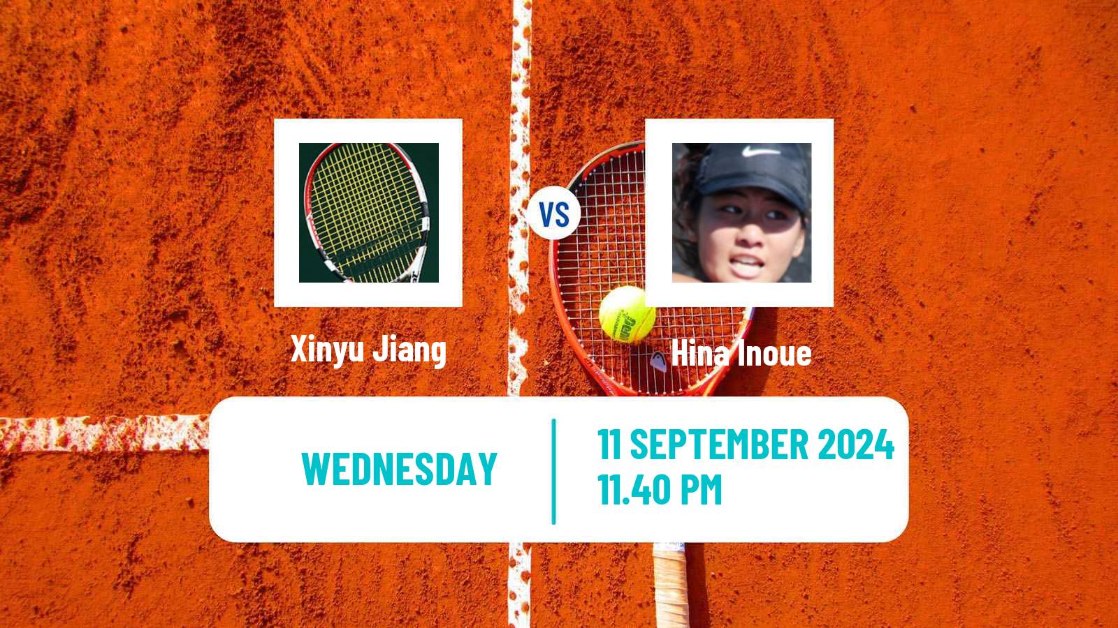 Tennis ITF W50 Guiyang Women Xinyu Jiang - Hina Inoue