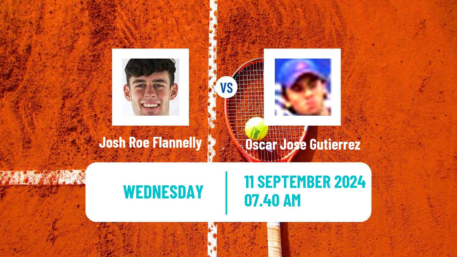 Tennis ITF M15 Monastir 37 Men 2024 Josh Roe Flannelly - Oscar Jose Gutierrez