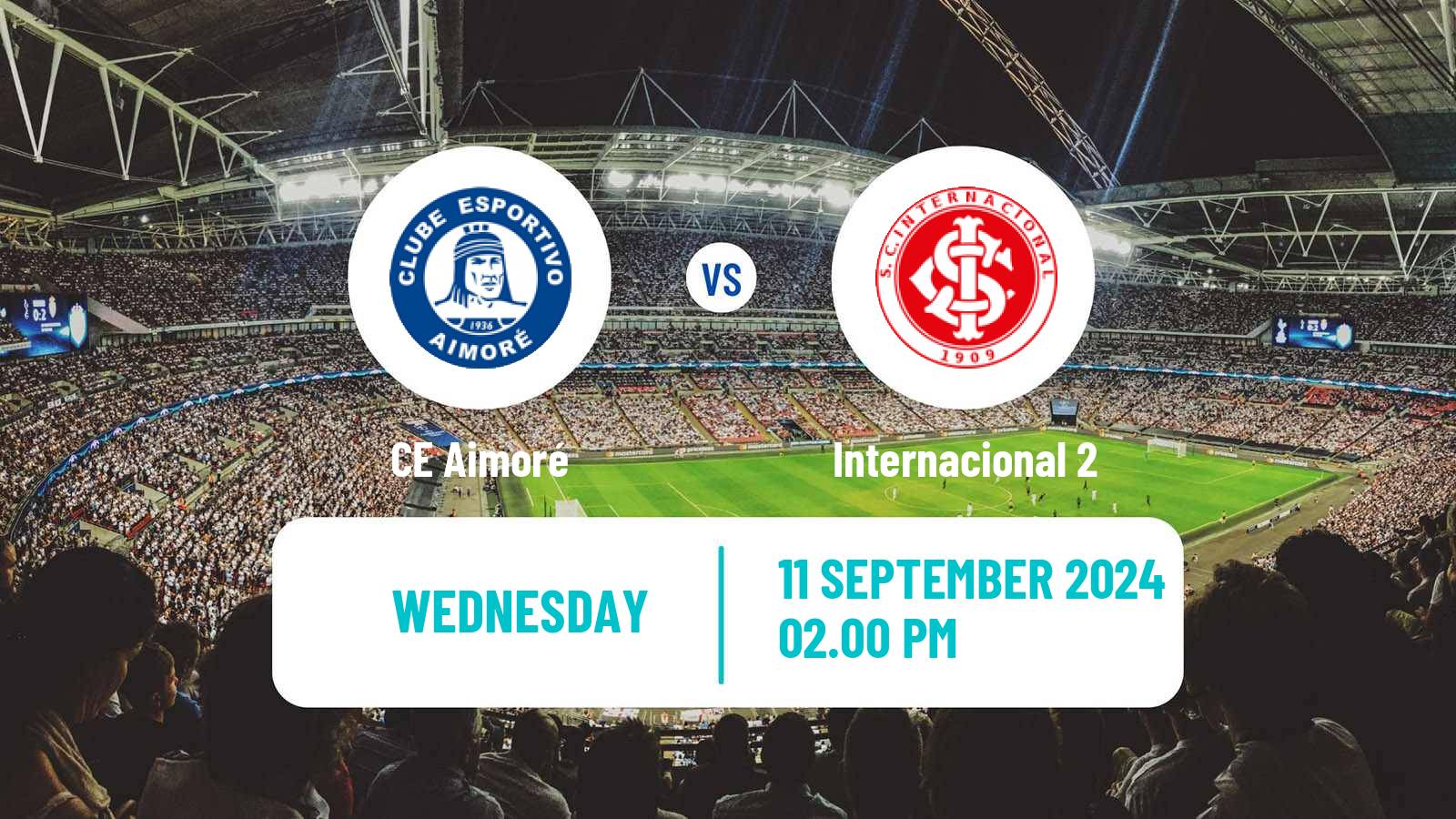 Soccer Brazilian Copa FGF Aimoré - Internacional 2