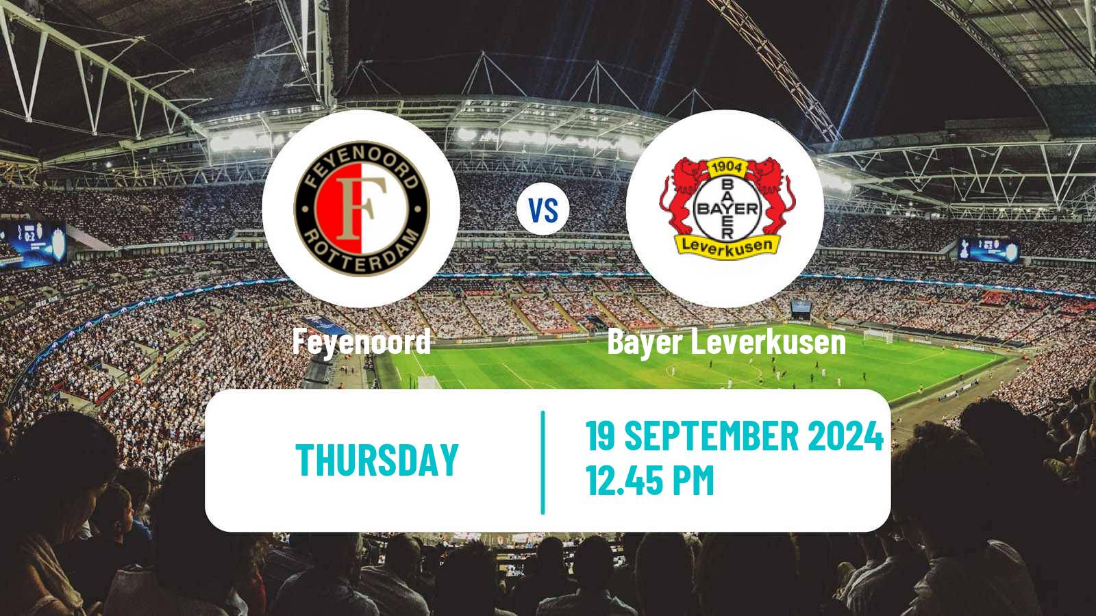 Soccer UEFA Champions League Feyenoord - Bayer Leverkusen
