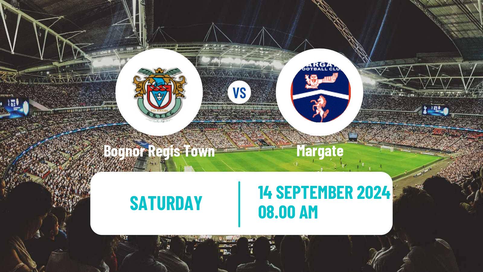 Soccer English FA Cup Bognor Regis Town - Margate
