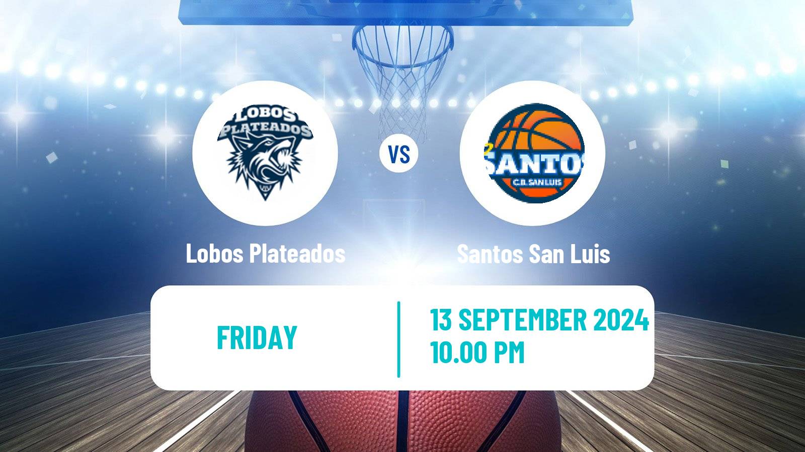 Basketball Mexican LNBP Lobos Plateados - Santos del Potosí