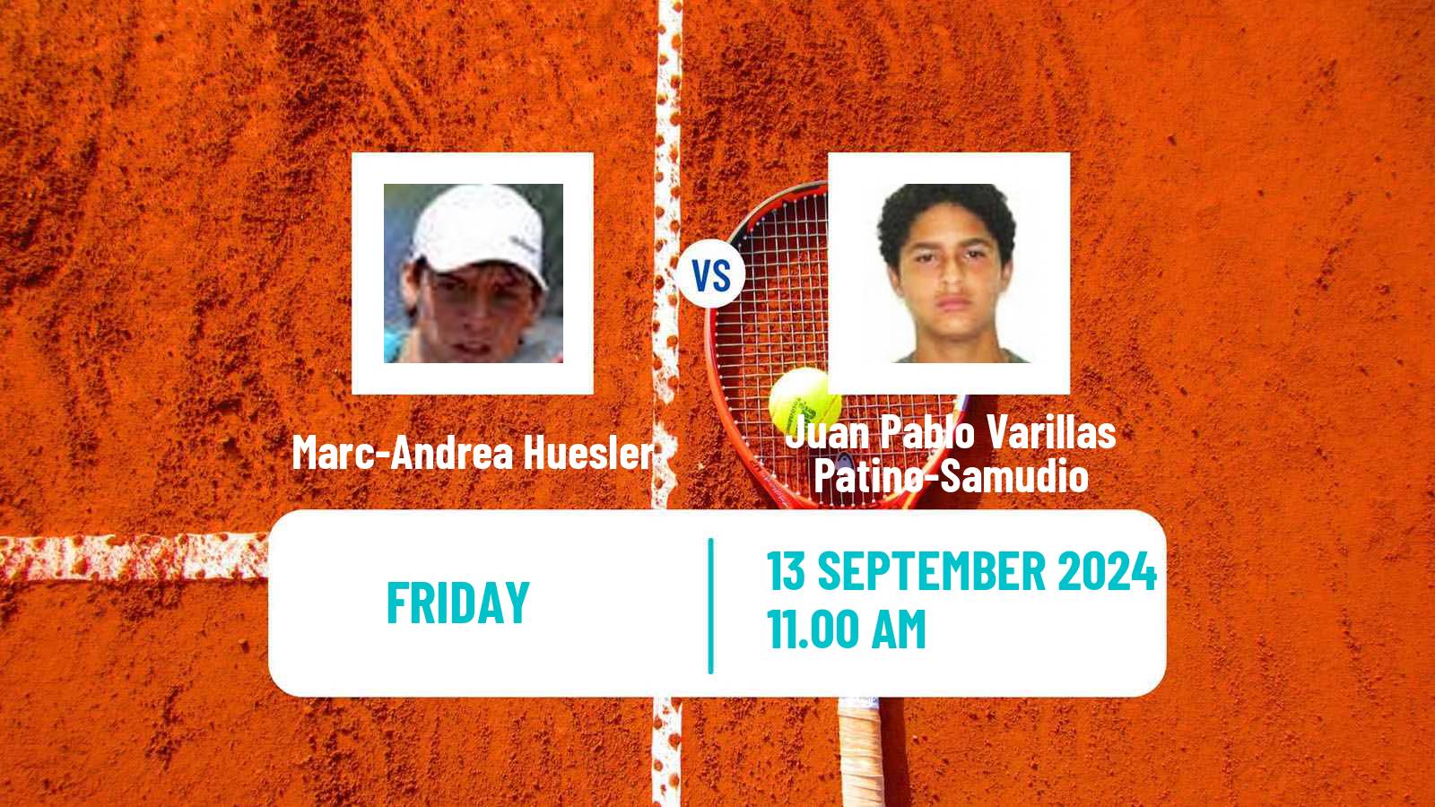 Tennis Davis Cup World Group I Marc-Andrea Huesler - Juan Pablo Varillas Patino-Samudio