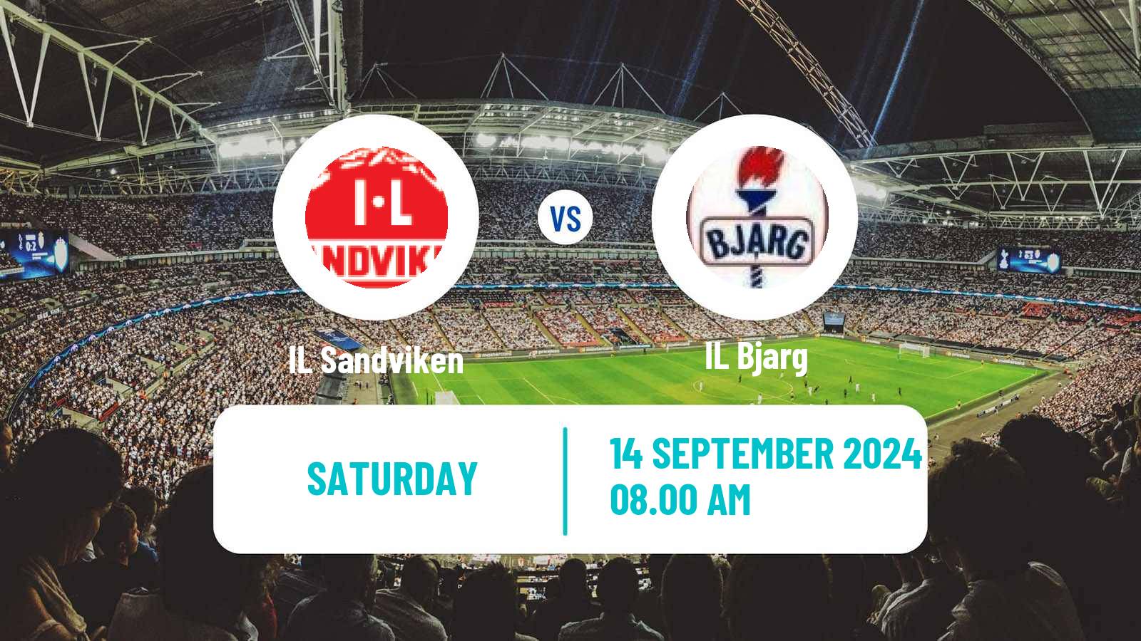 Football Norwegian Division 3 - Group 1 Sandviken - Bjarg