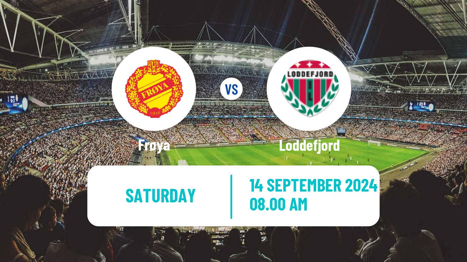 Football Norwegian Division 3 - Group 1 Frøya - Loddefjord