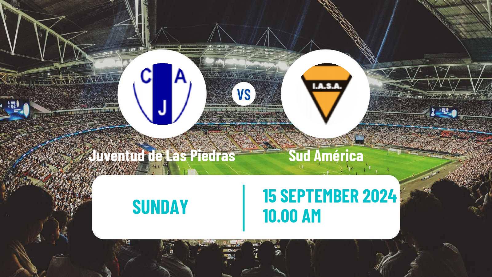 Football Uruguayan Segunda Division Juventud de Las Piedras - Sud América