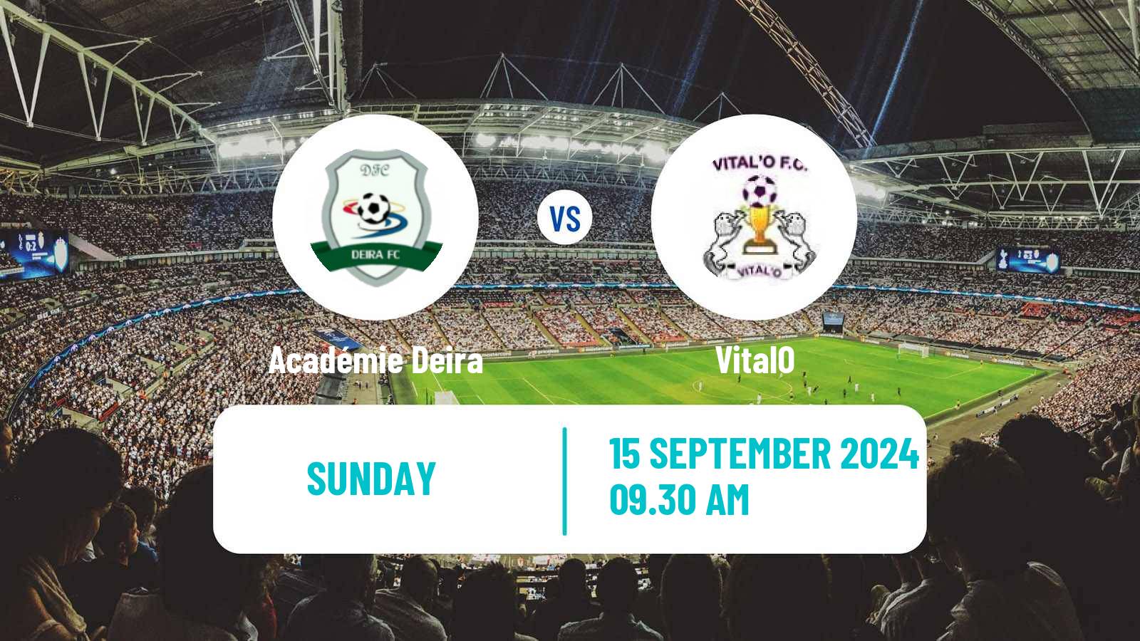 Soccer Burundi Premier League Académie Deira - VitalO