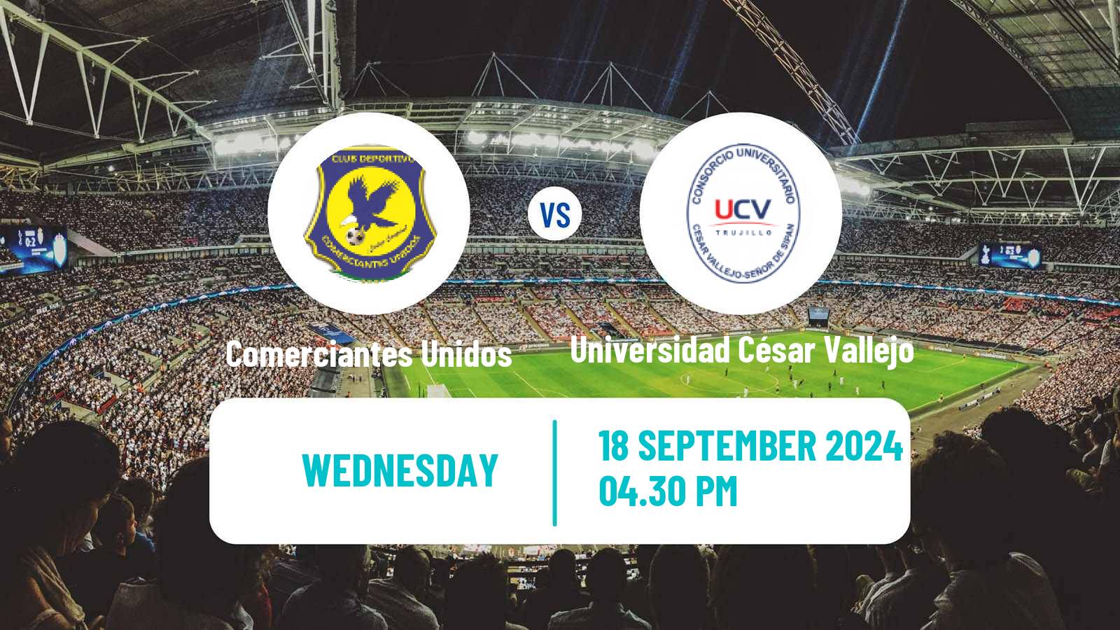 Football Peruvian Liga 1 Comerciantes Unidos - Universidad César Vallejo