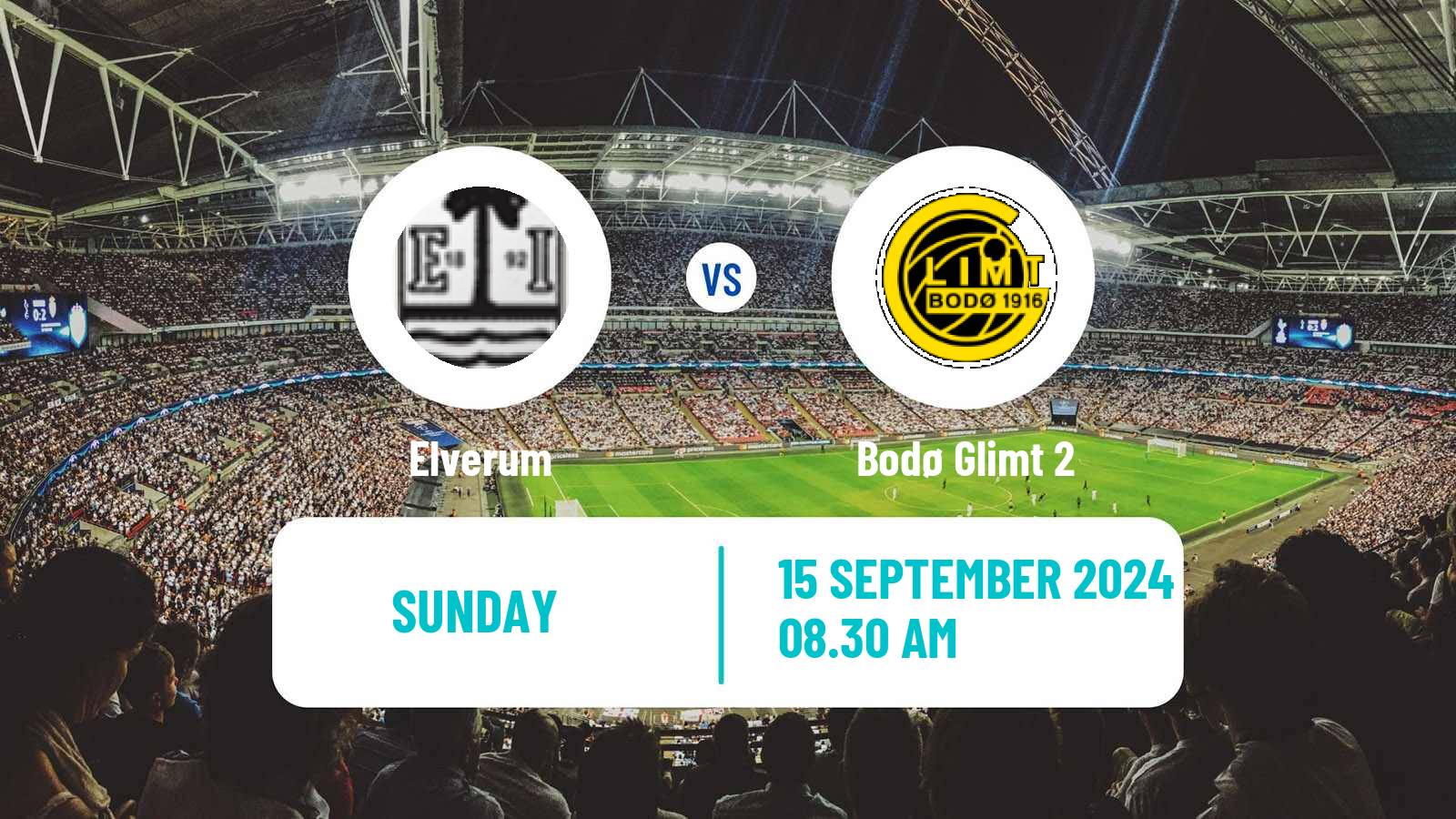 Football Norwegian Division 3 - Group 6 Elverum - Bodø Glimt 2