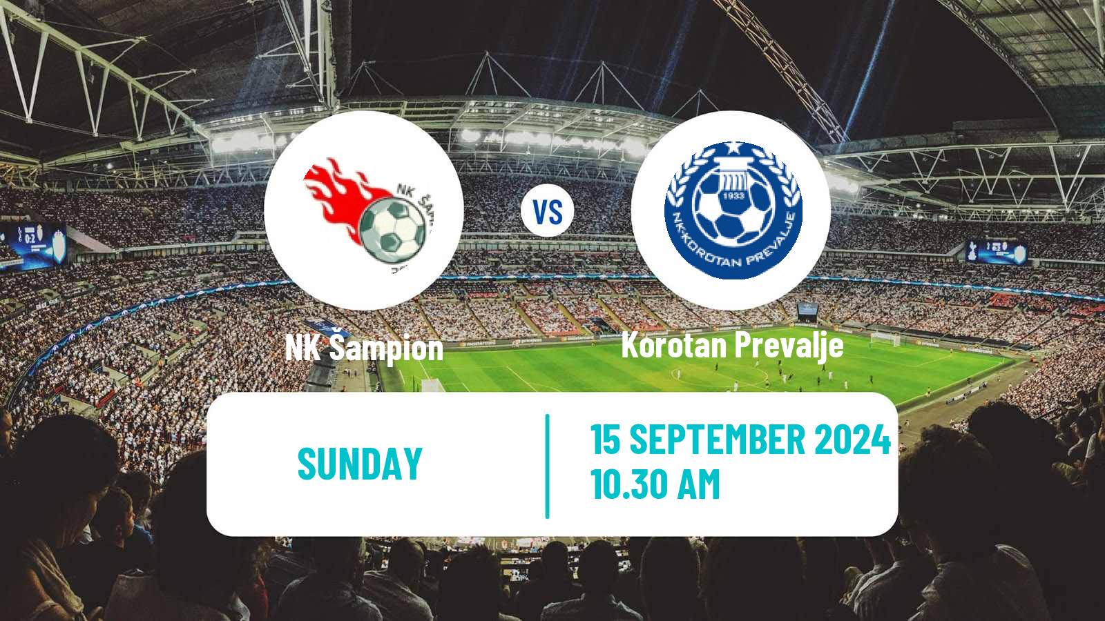 Football Slovenian 3 SNL East Šampion - Korotan Prevalje