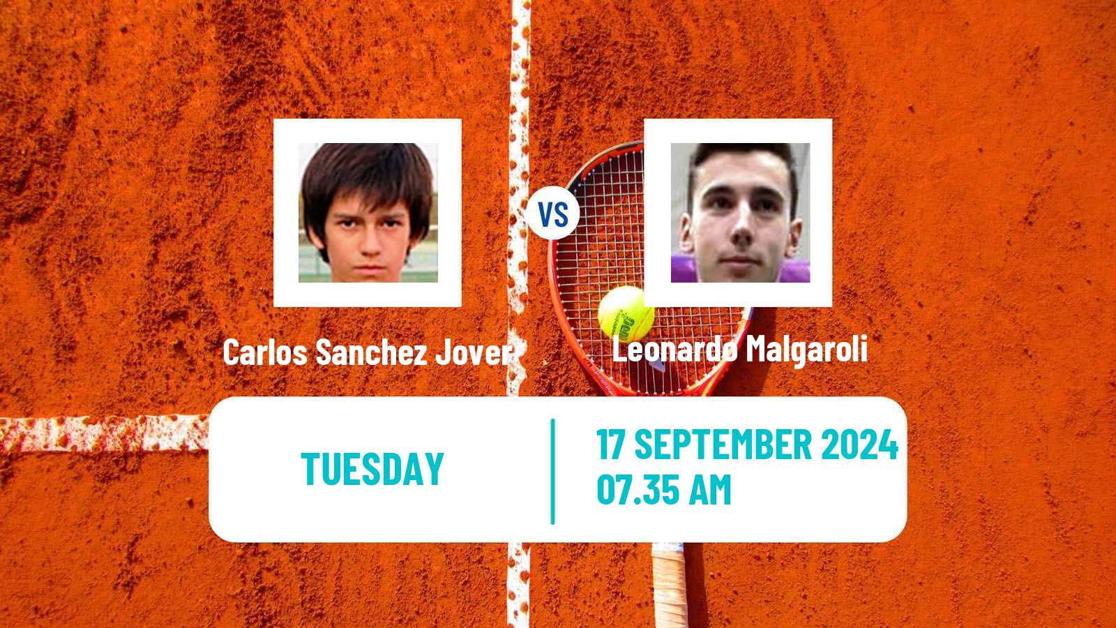 Tennis ITF M25 Santa Margherita Di Pula 7 Men Carlos Sanchez Jover - Leonardo Malgaroli
