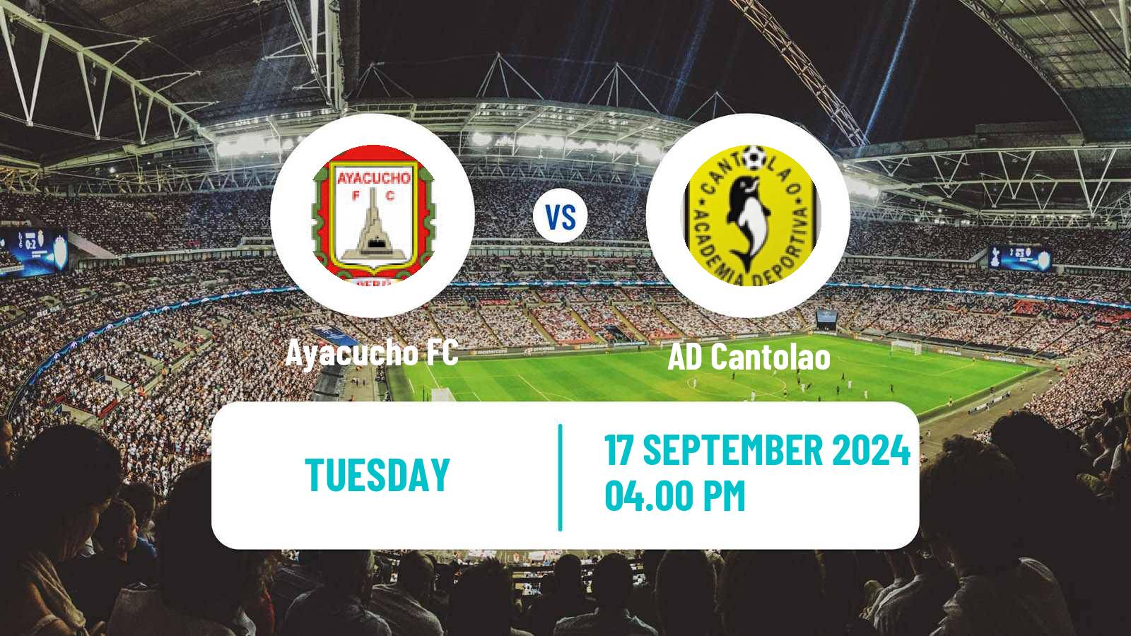 Football Peruvian Liga 2 Ayacucho - Cantolao