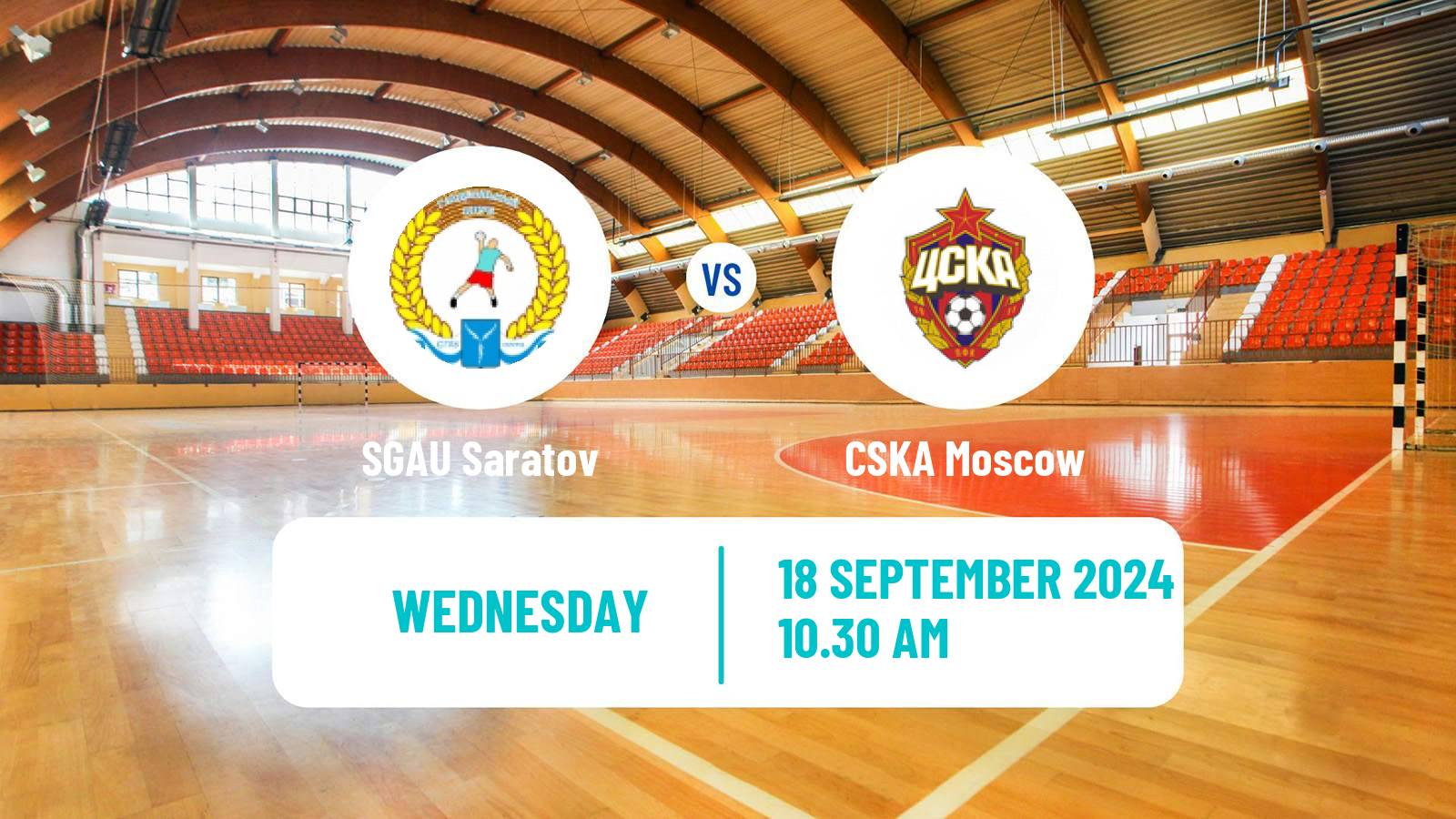 Handball Russian Superleague Handball SGAU Saratov - CSKA Moscow