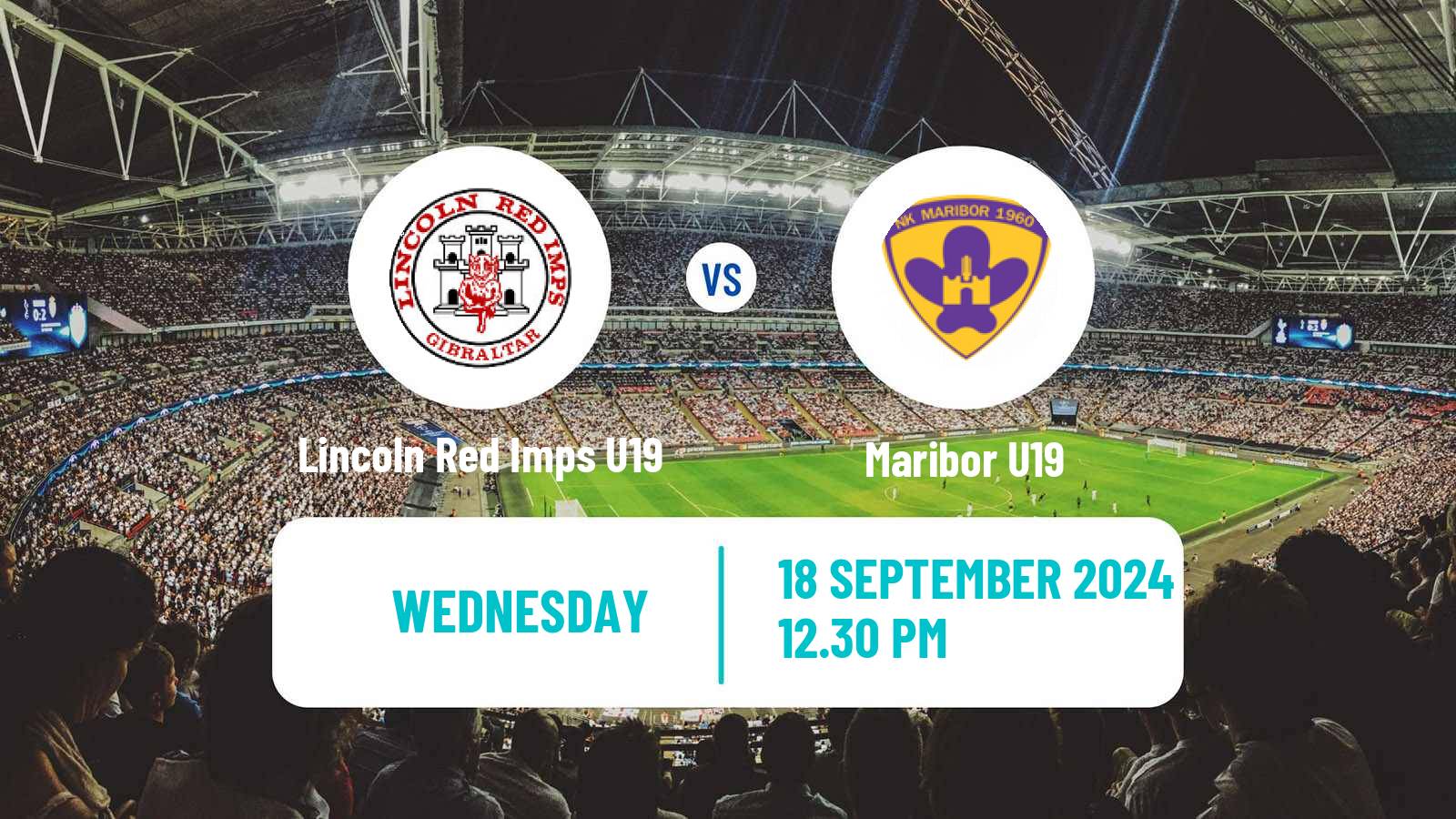Soccer UEFA Youth League Lincoln Red Imps U19 - Maribor U19
